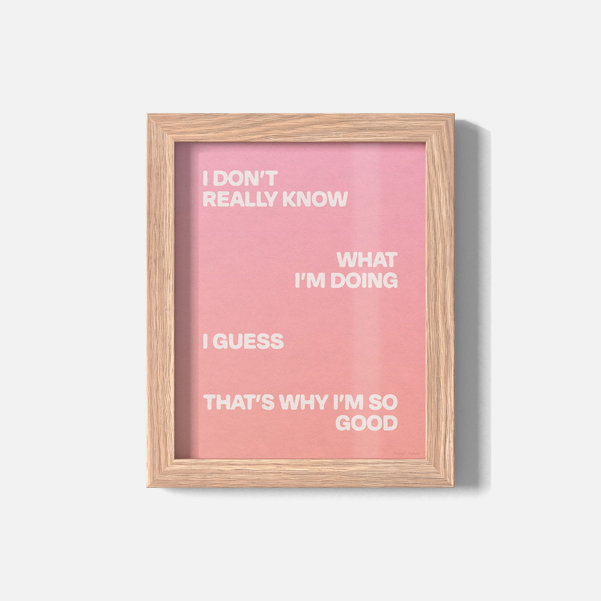 GOOD PRINT