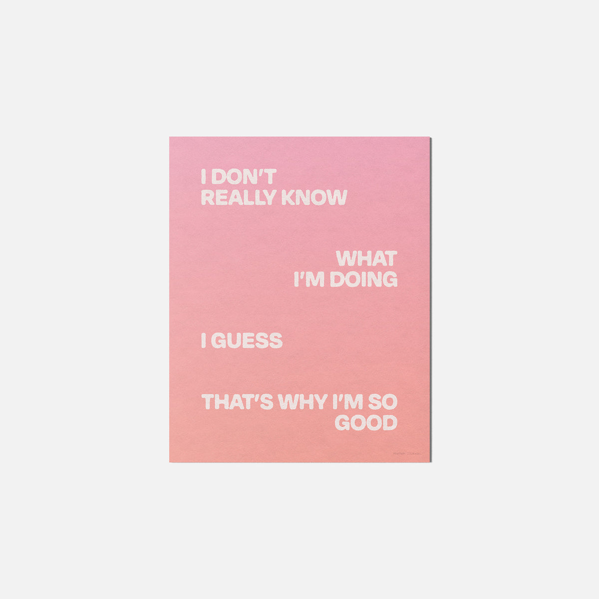 GOOD PRINT