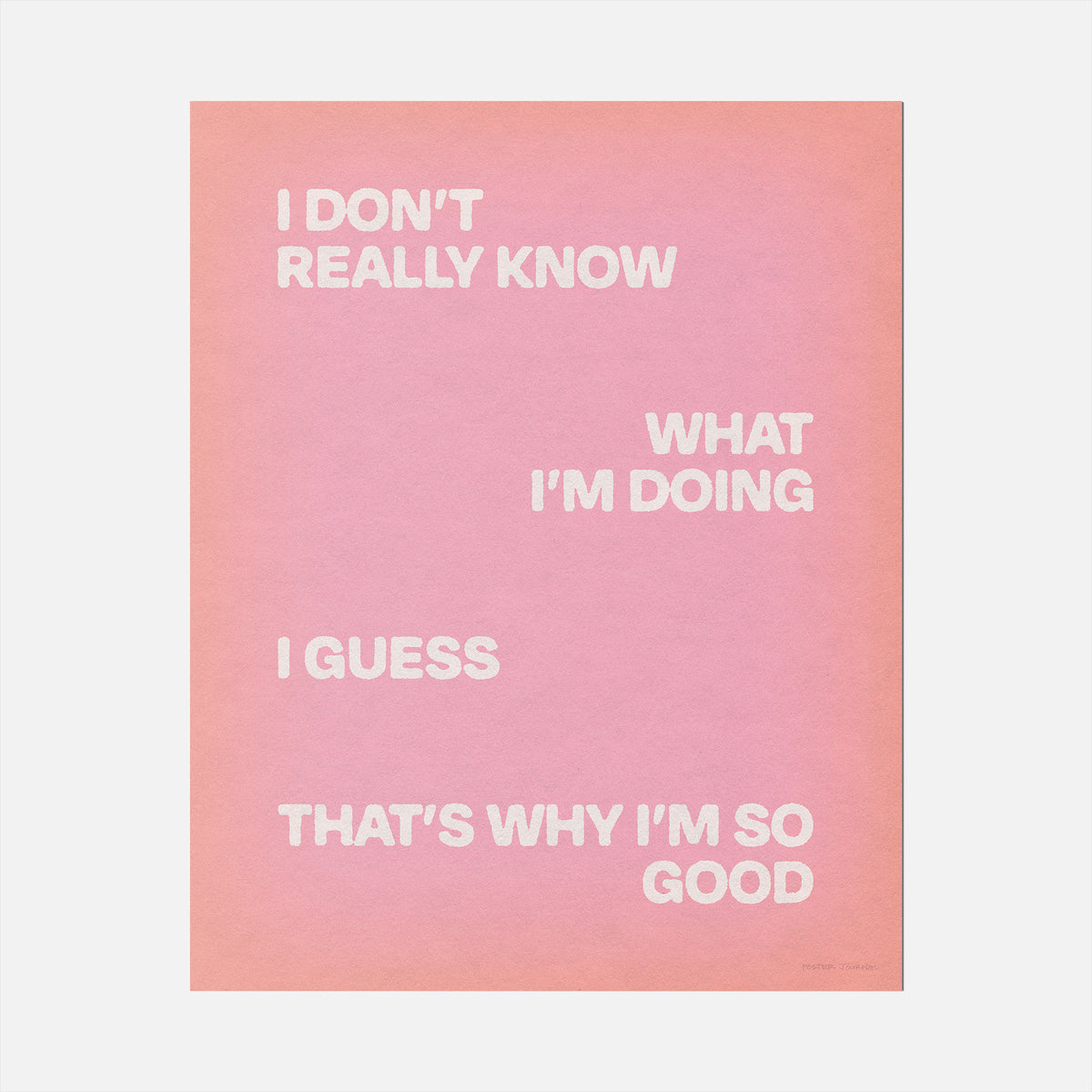 GOOD PRINT