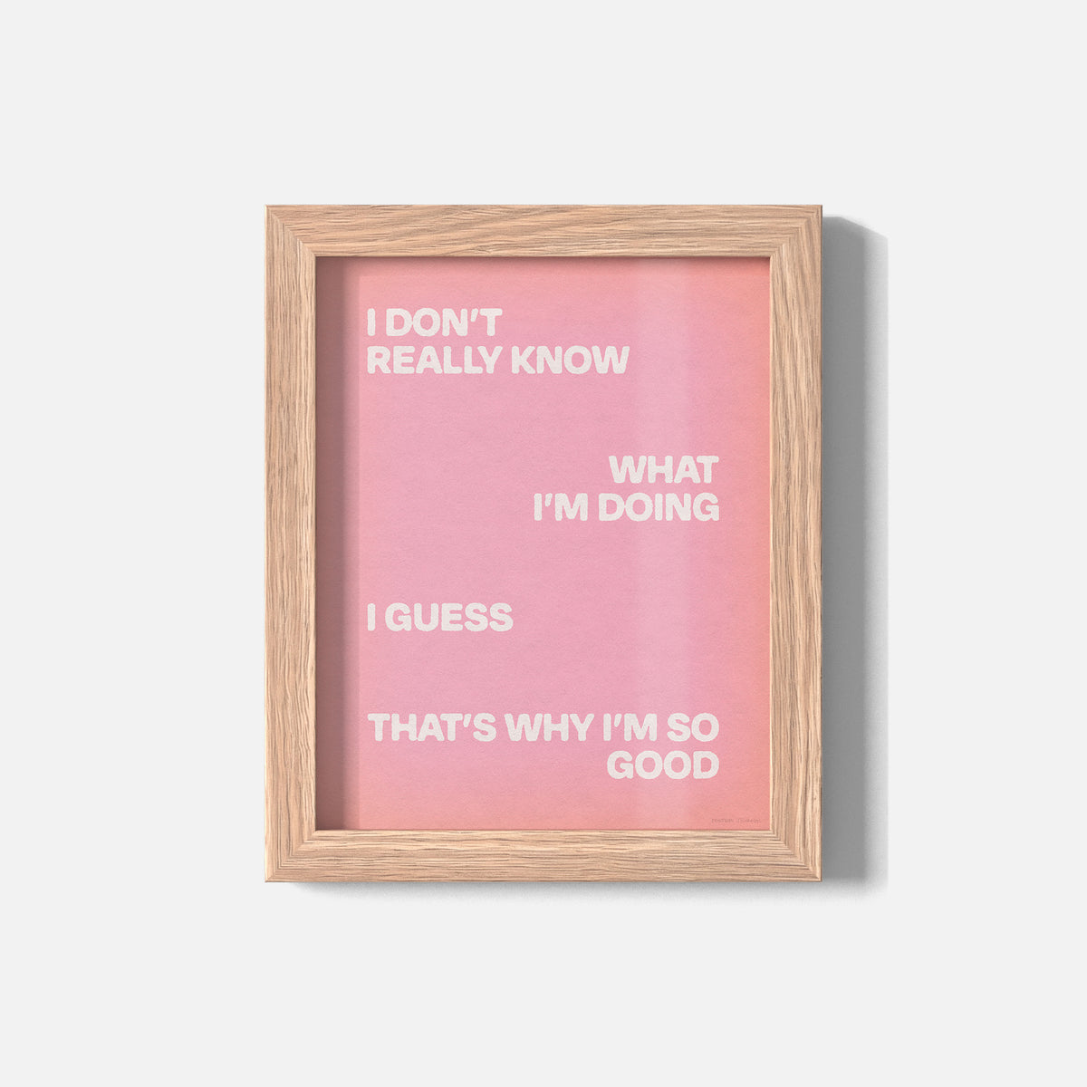 GOOD PRINT