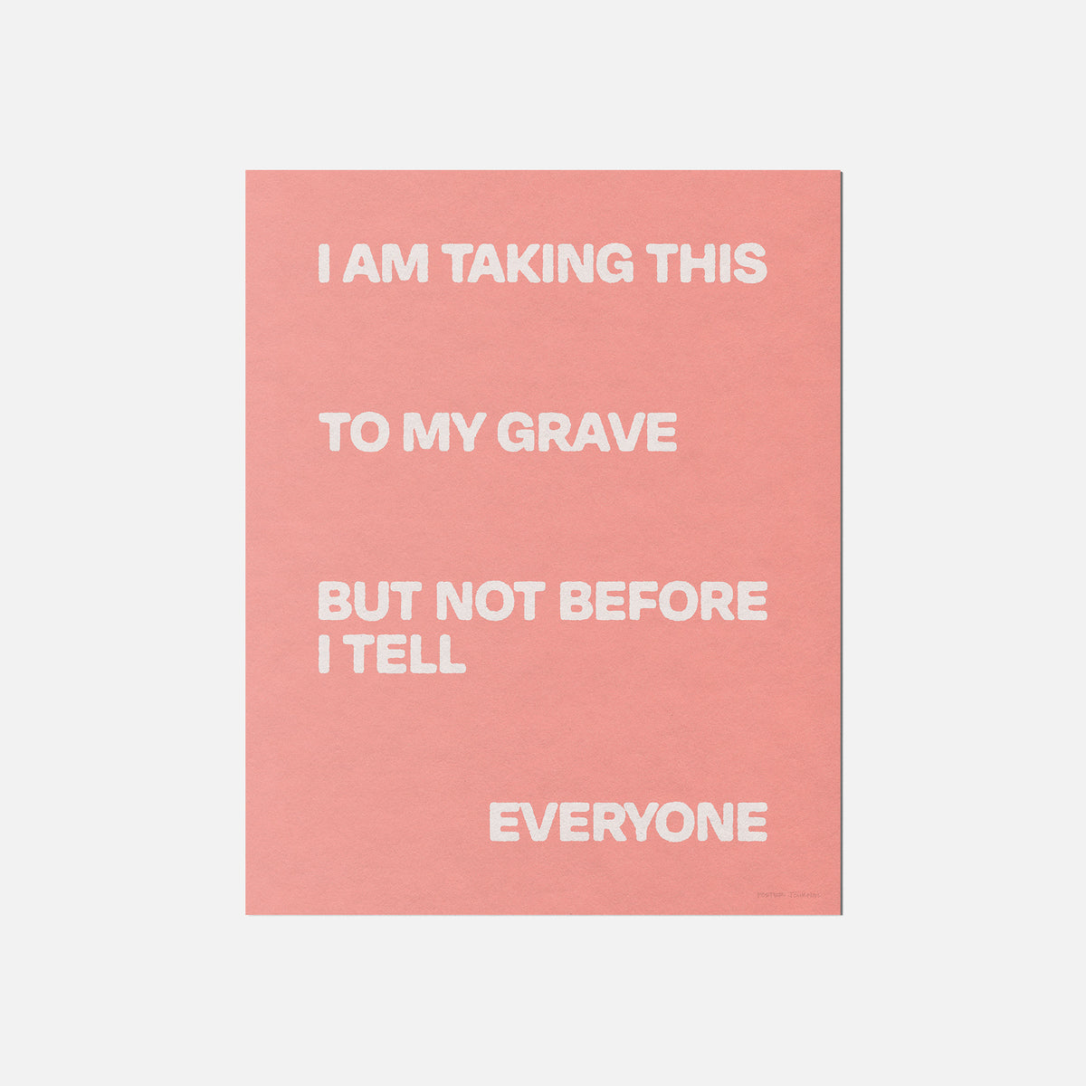 GRAVE PRINT