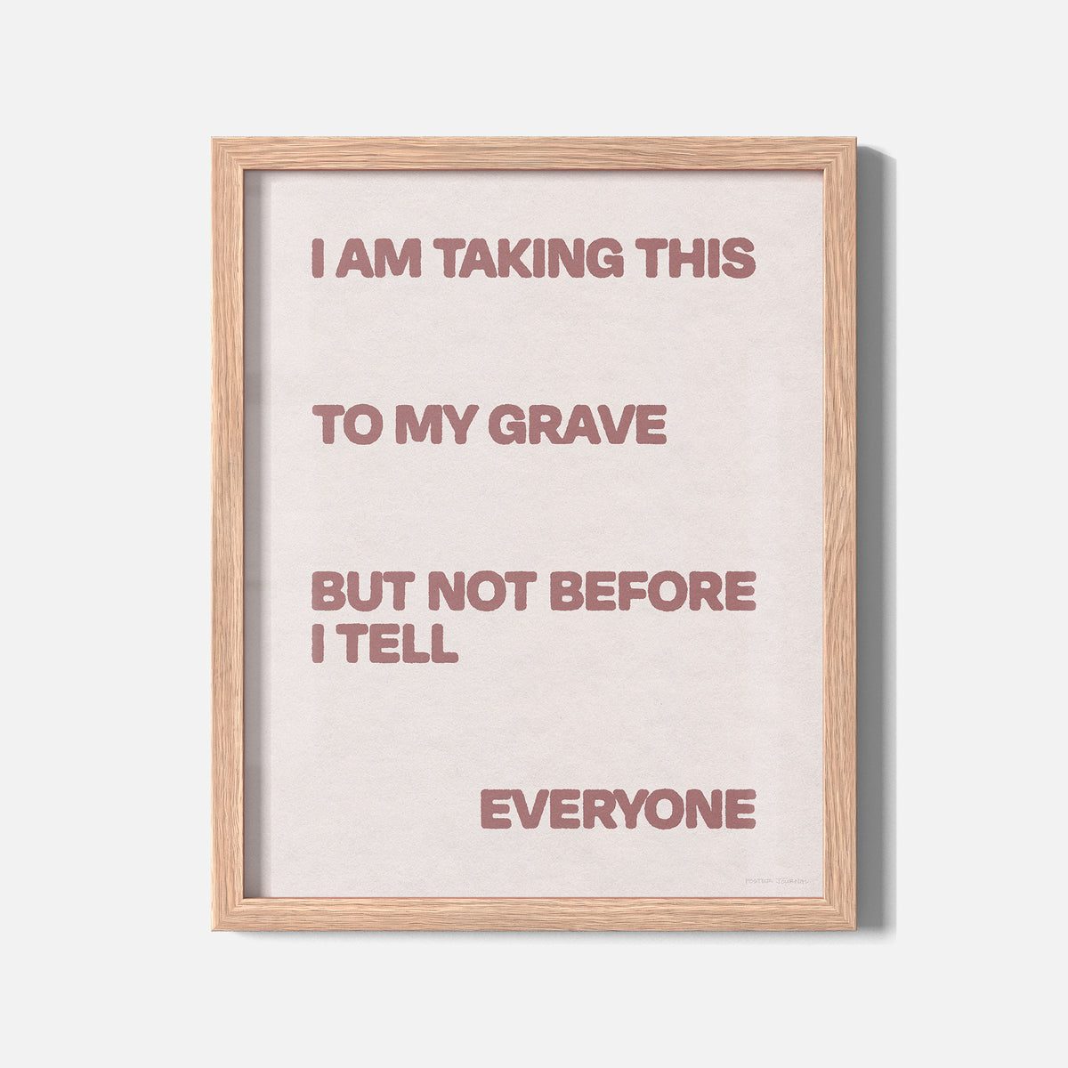 GRAVE PRINT