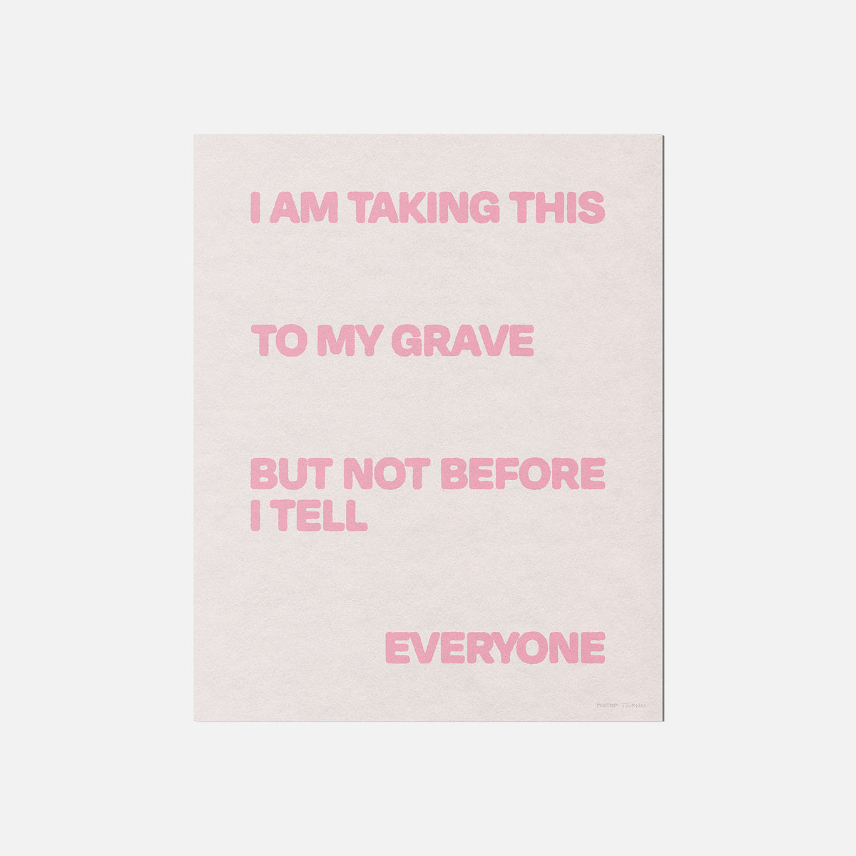 GRAVE PRINT