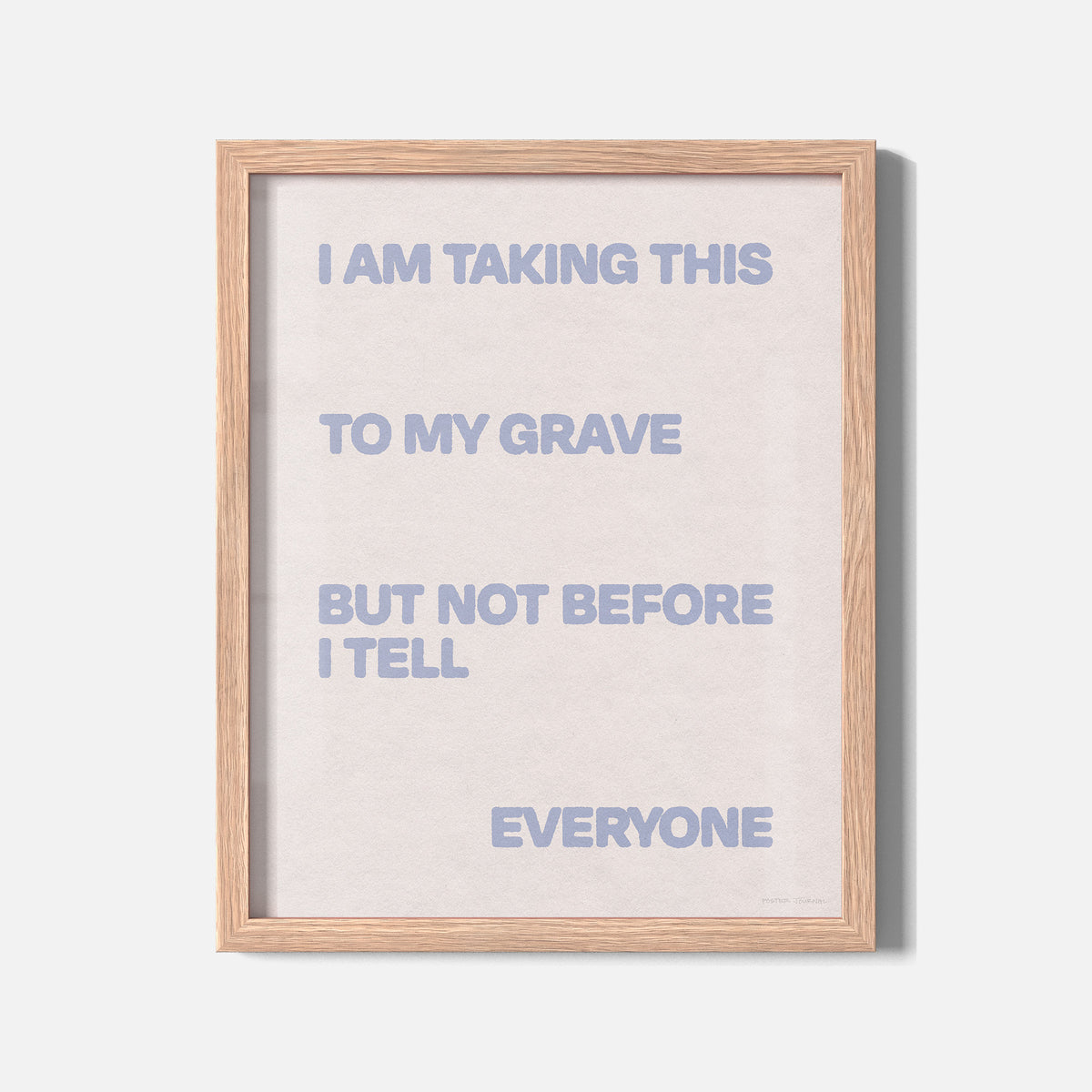 GRAVE PRINT