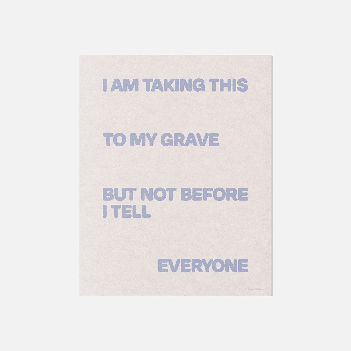 GRAVE PRINT