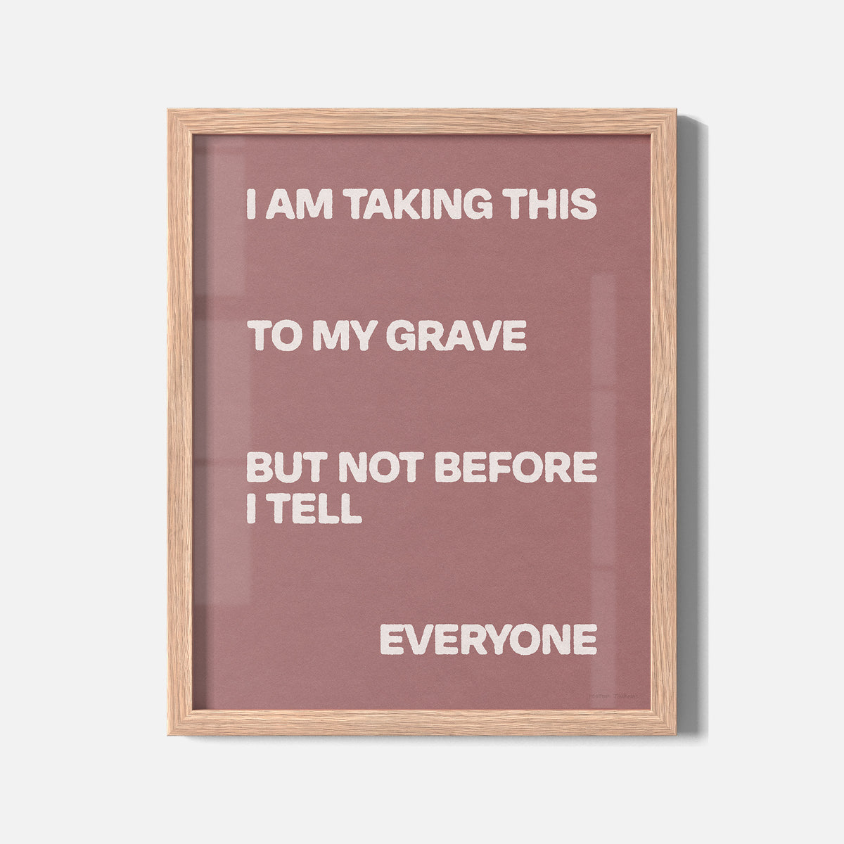 GRAVE PRINT