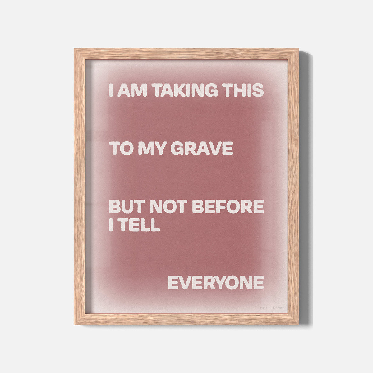 GRAVE PRINT