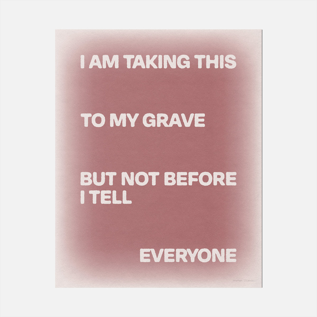 GRAVE PRINT