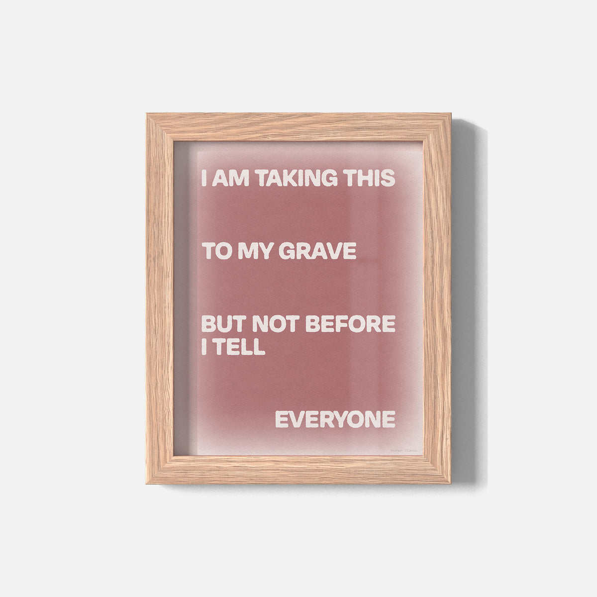 GRAVE PRINT
