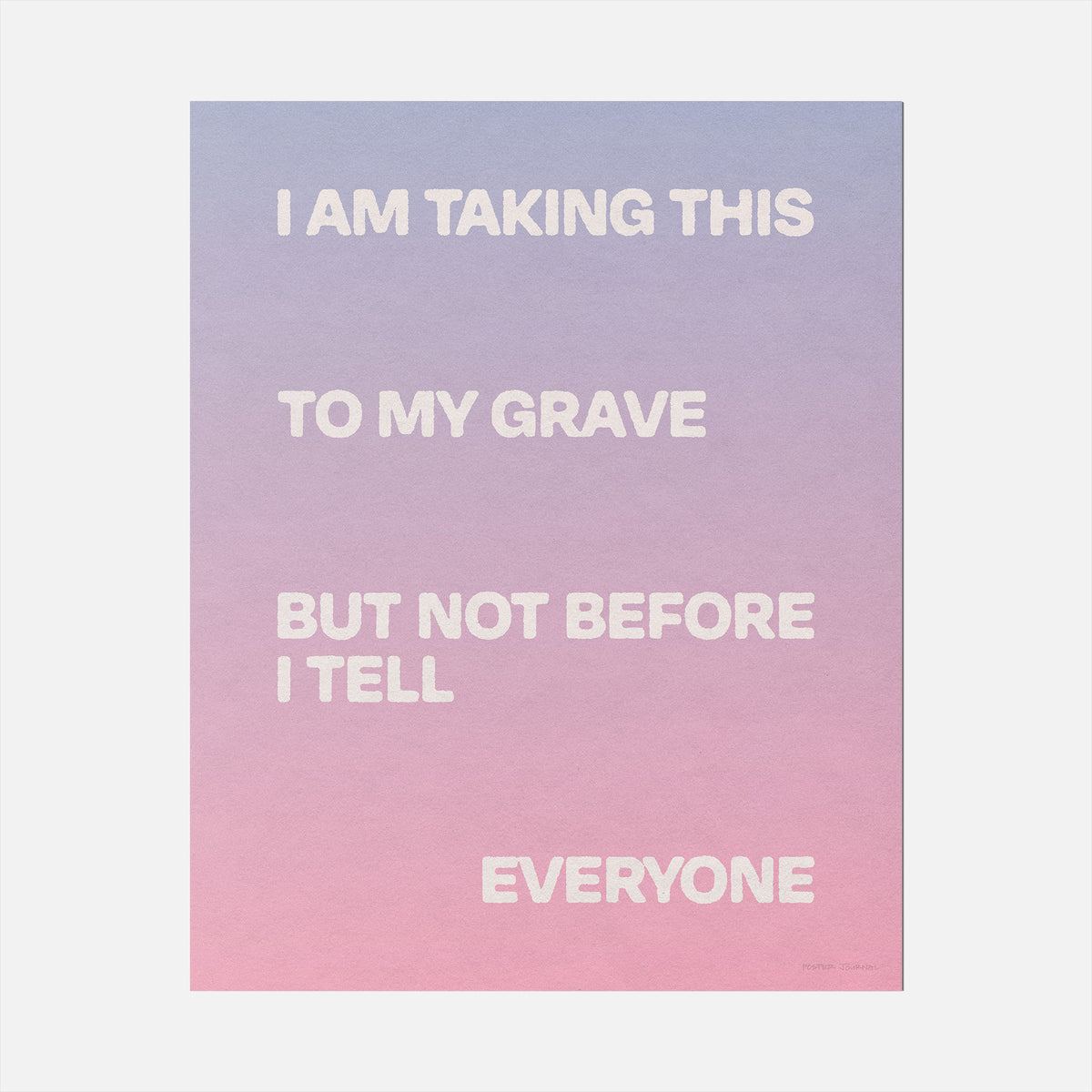 GRAVE PRINT