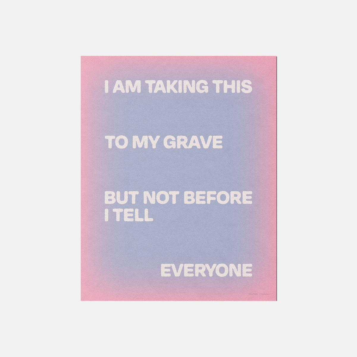 GRAVE PRINT