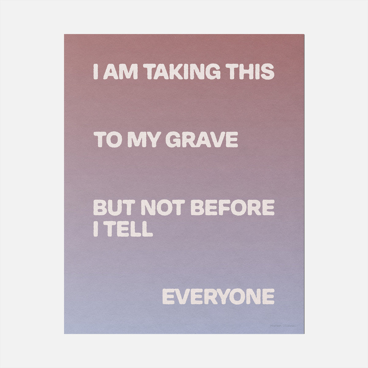 GRAVE PRINT