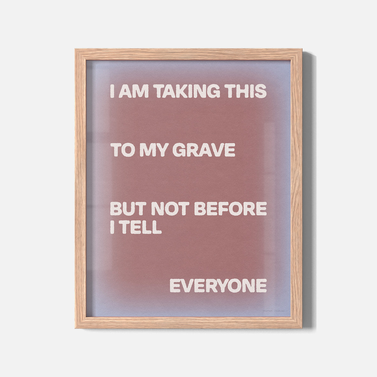 GRAVE PRINT