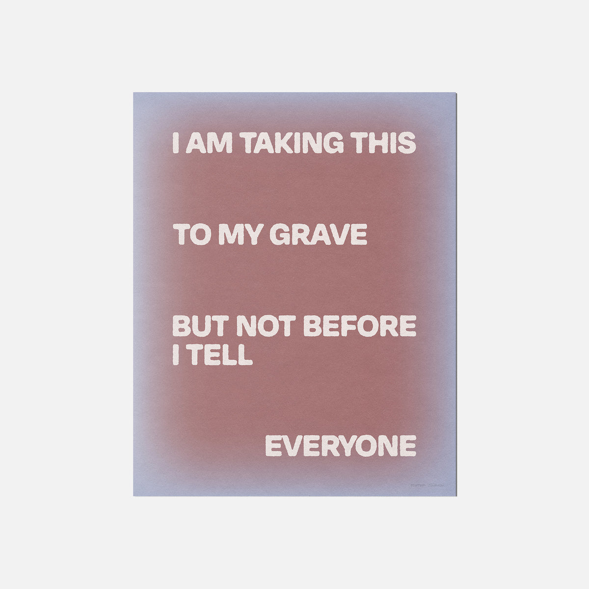 GRAVE PRINT