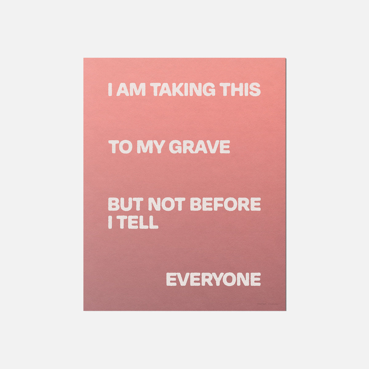 GRAVE PRINT