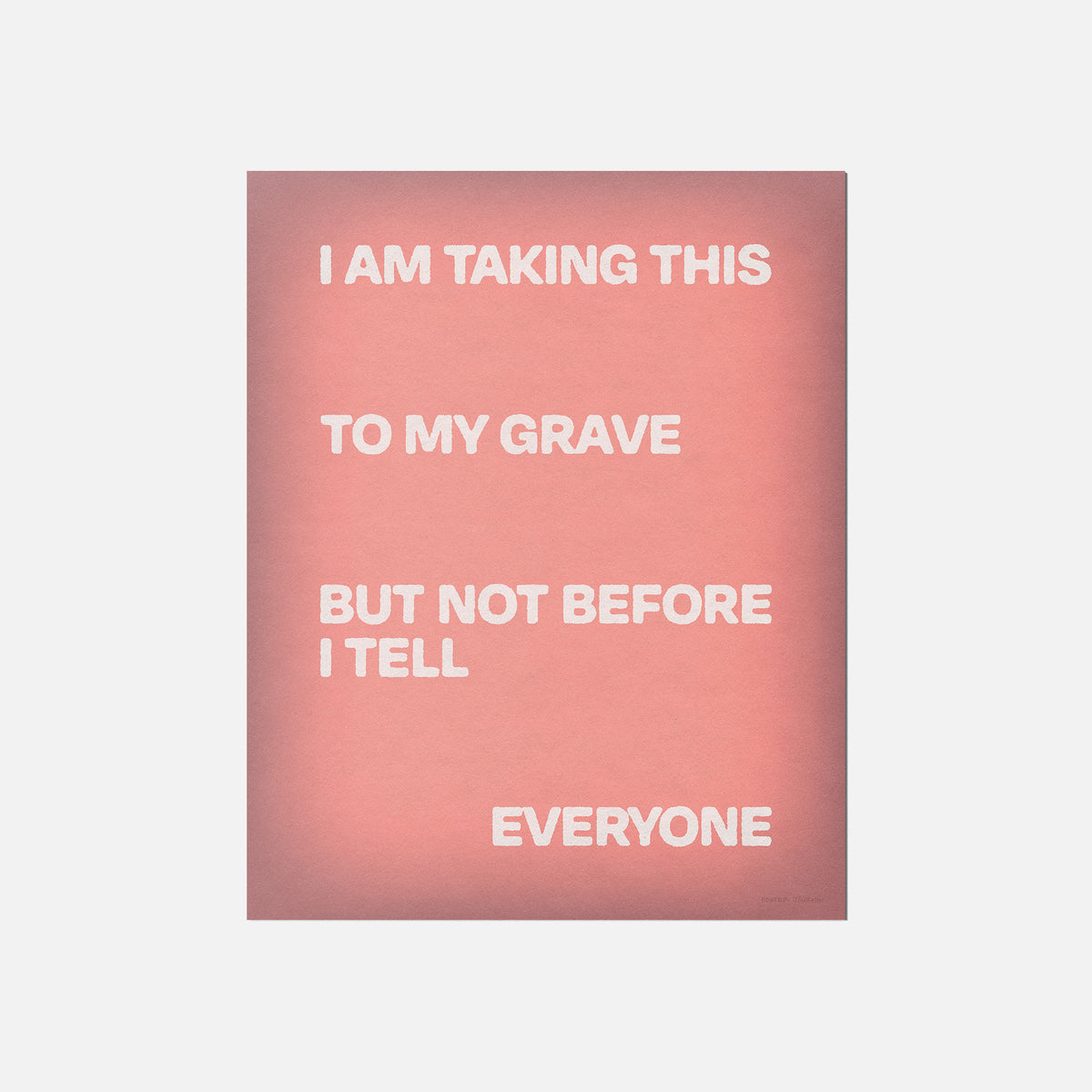 GRAVE PRINT