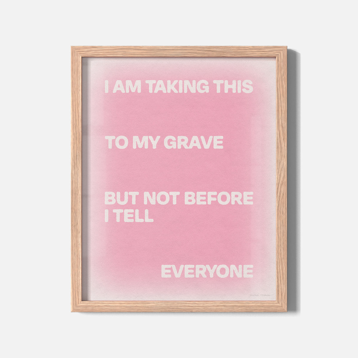 GRAVE PRINT