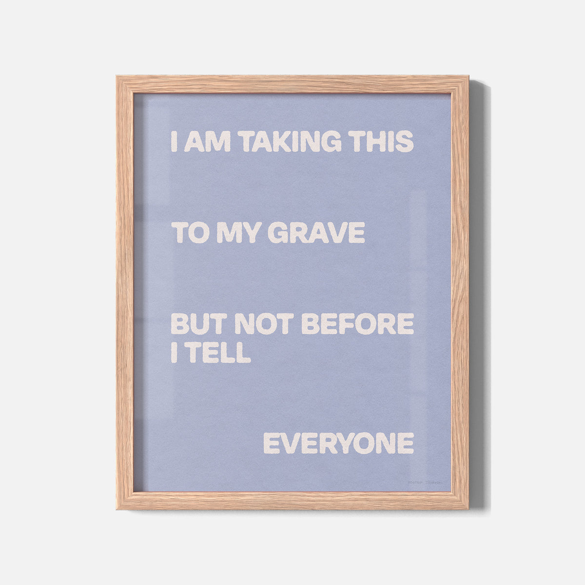 GRAVE PRINT
