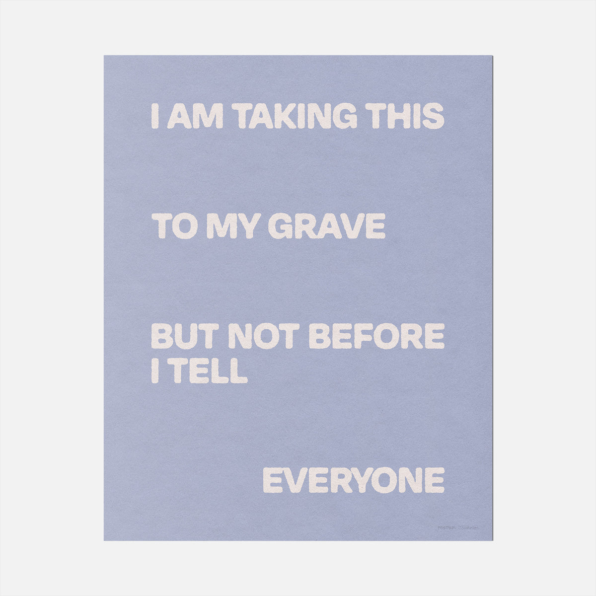 GRAVE PRINT