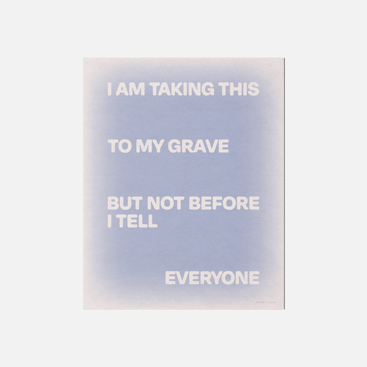 GRAVE PRINT