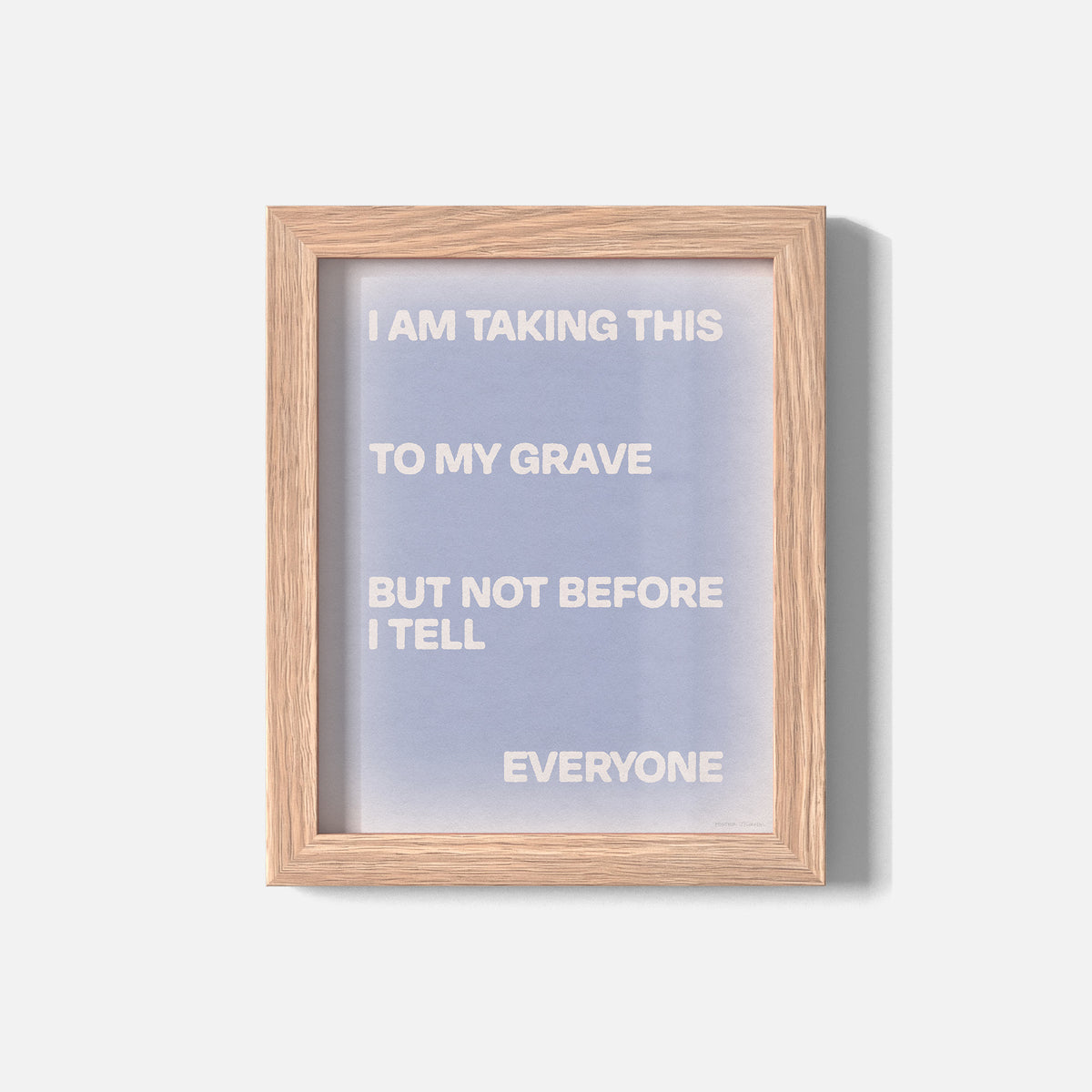 GRAVE PRINT