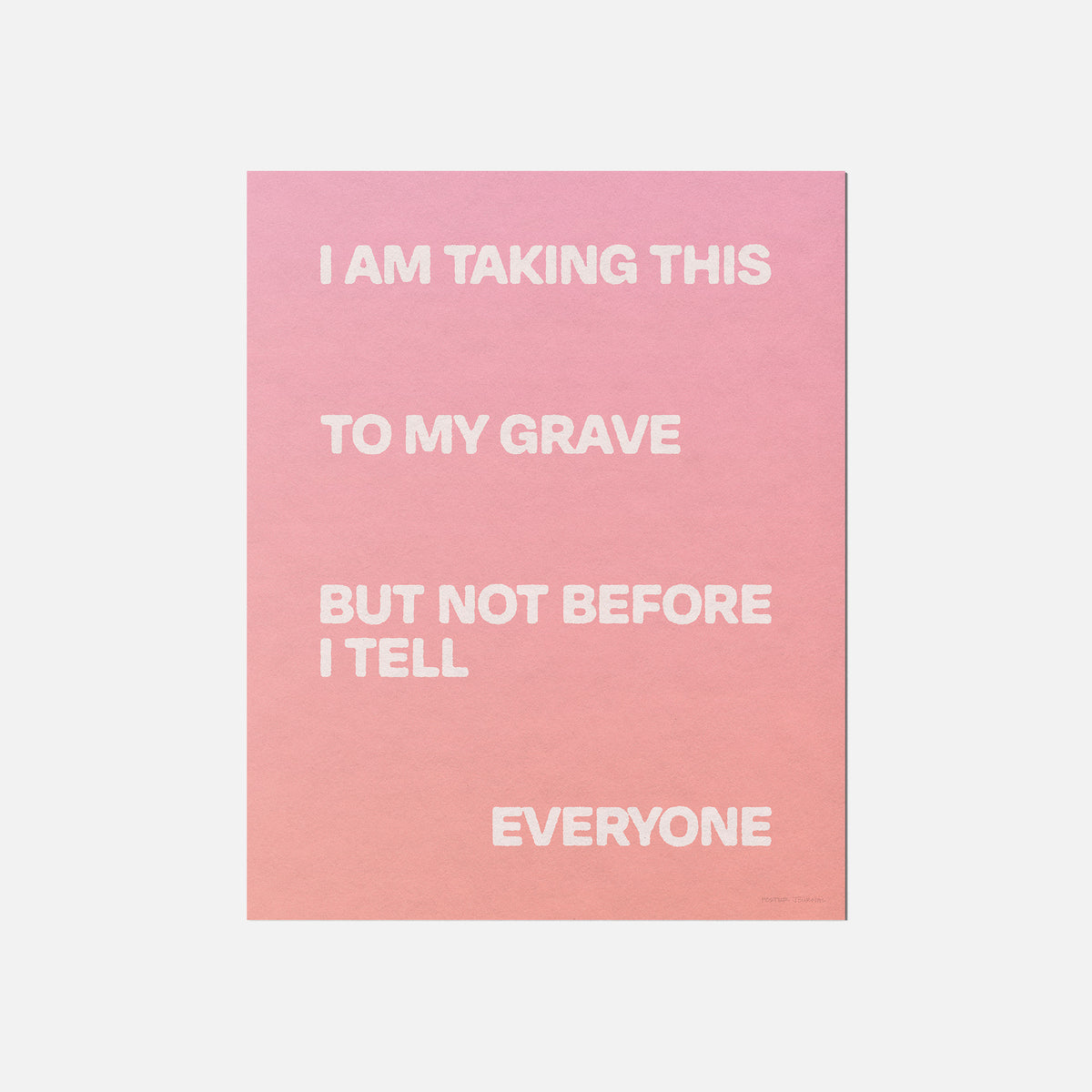 GRAVE PRINT