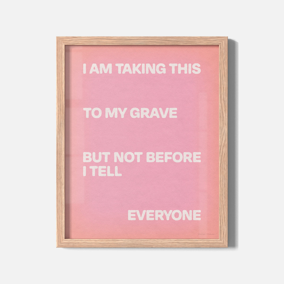 GRAVE PRINT