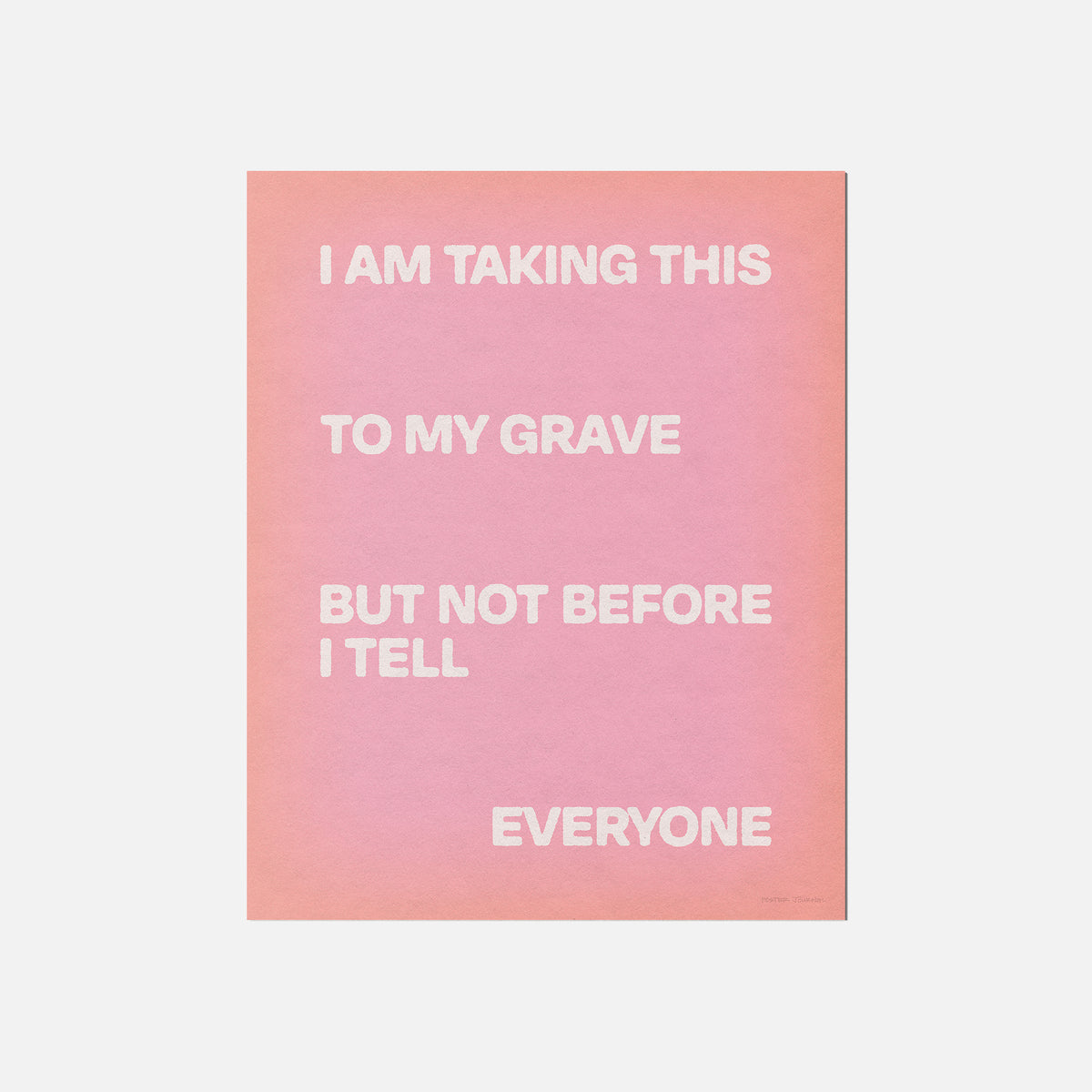 GRAVE PRINT
