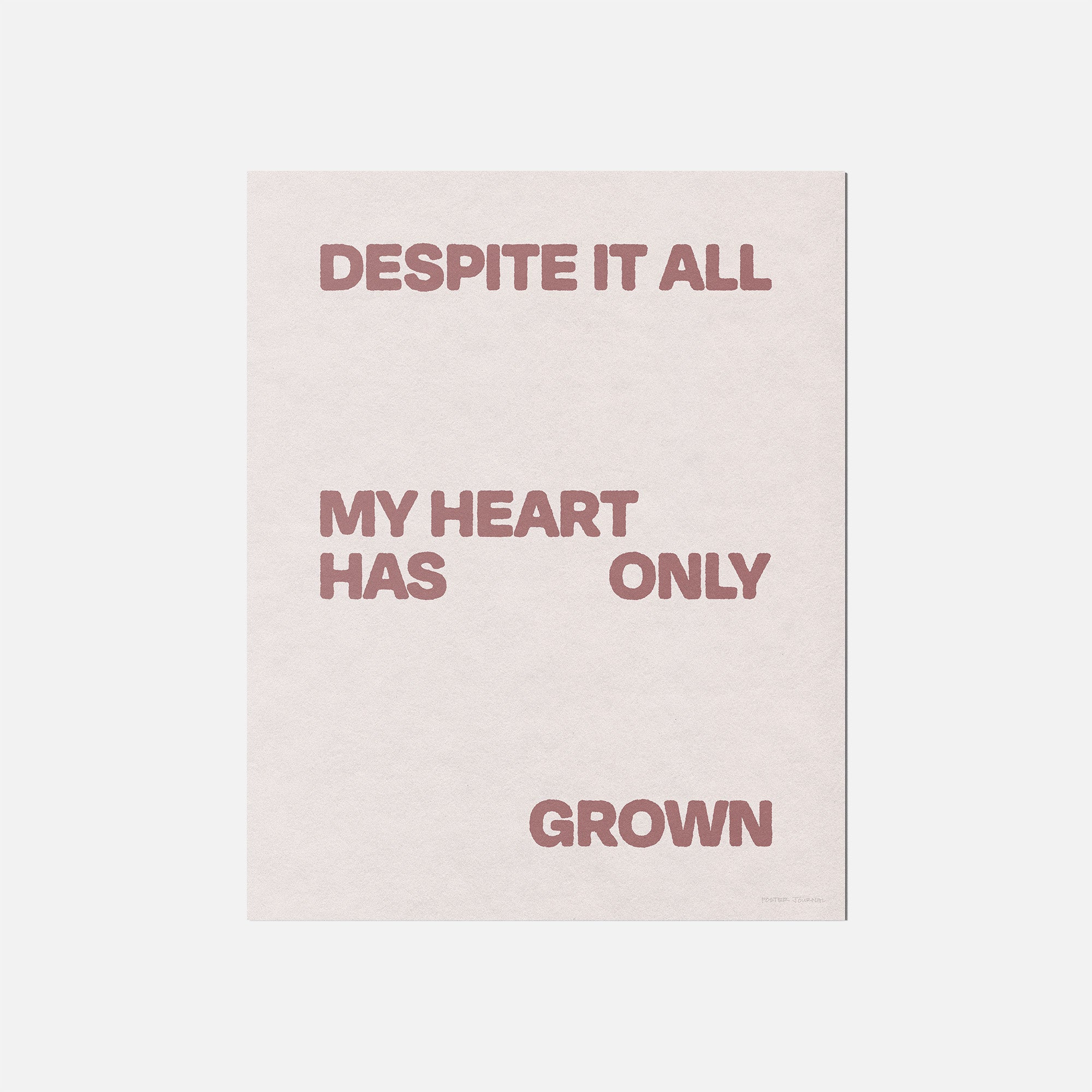 GROWN PRINT