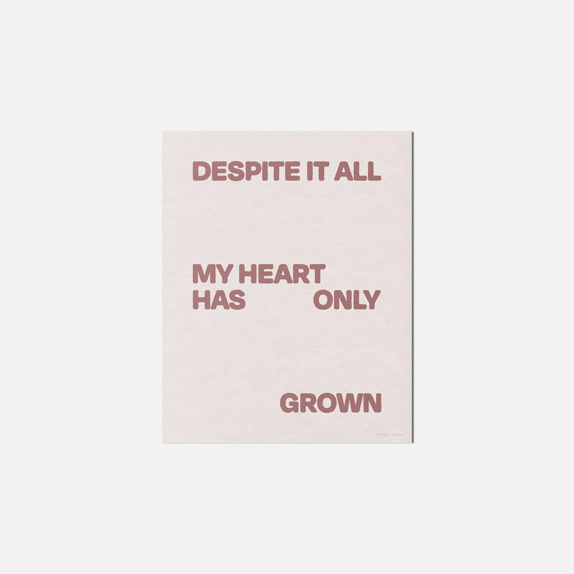 GROWN PRINT