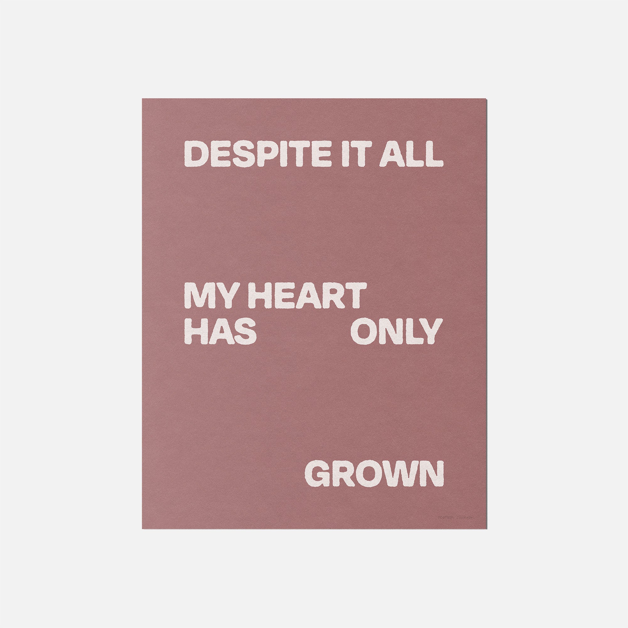 GROWN PRINT