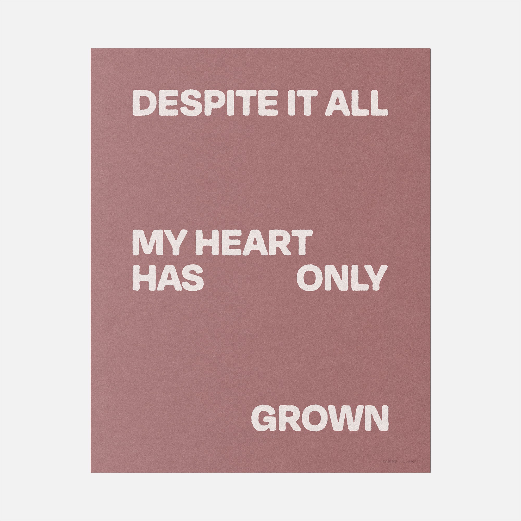 GROWN PRINT