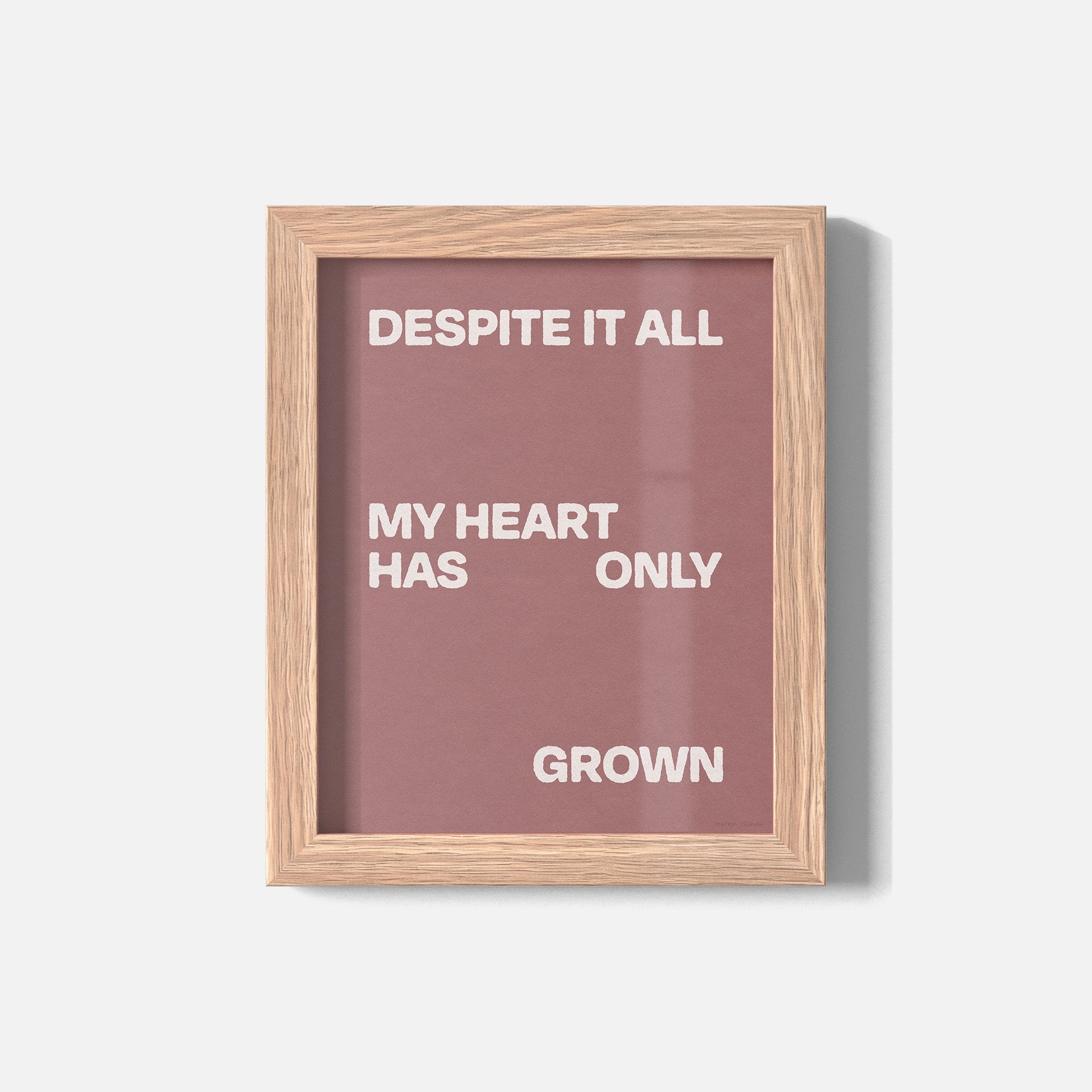 GROWN PRINT