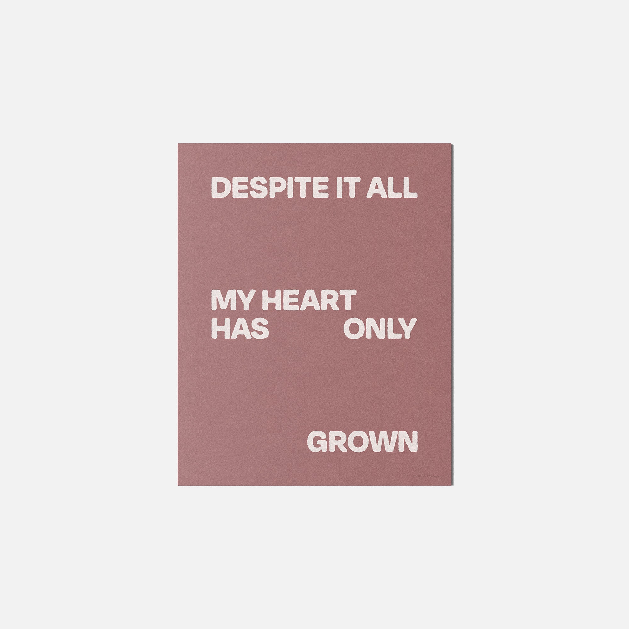 GROWN PRINT