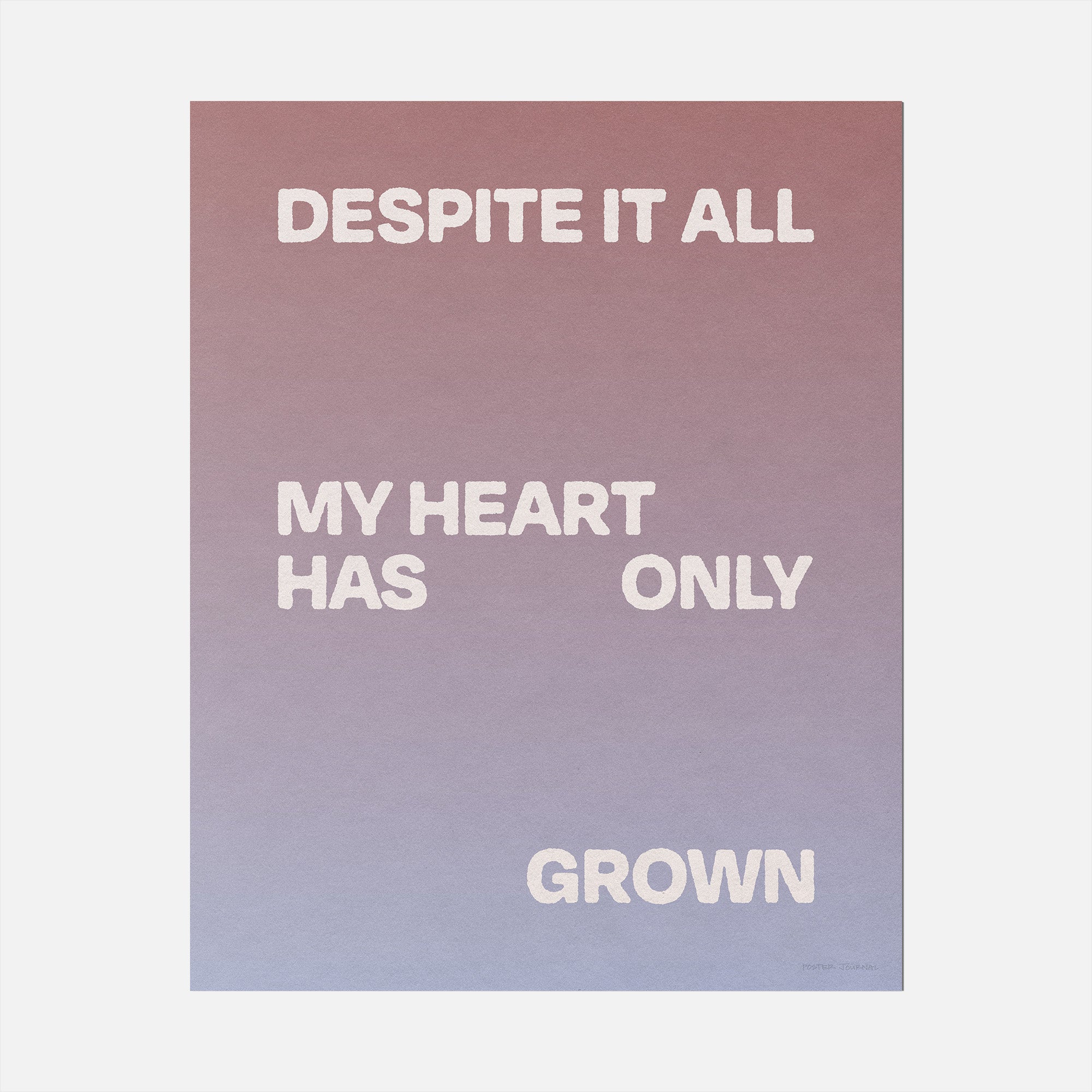GROWN PRINT