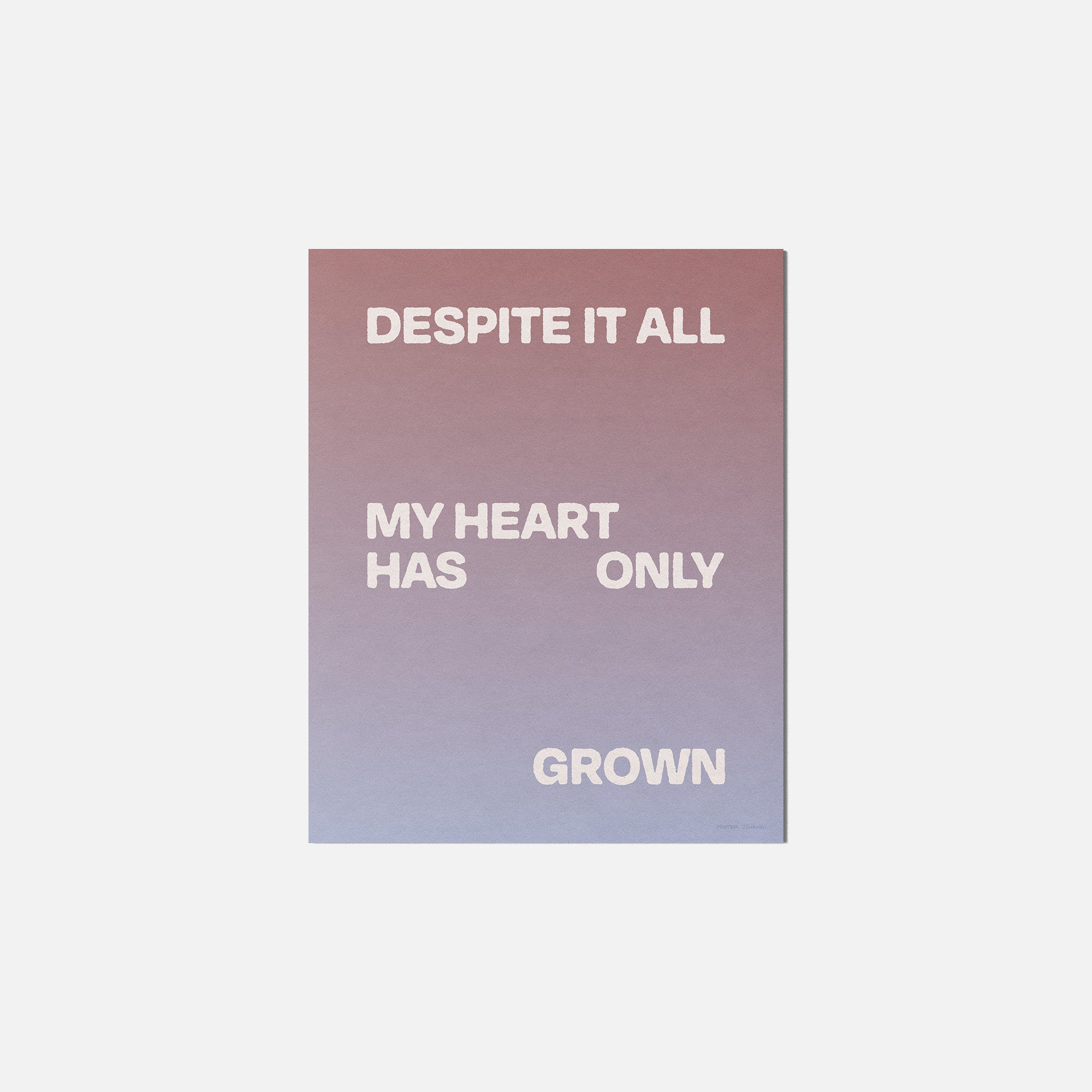GROWN PRINT