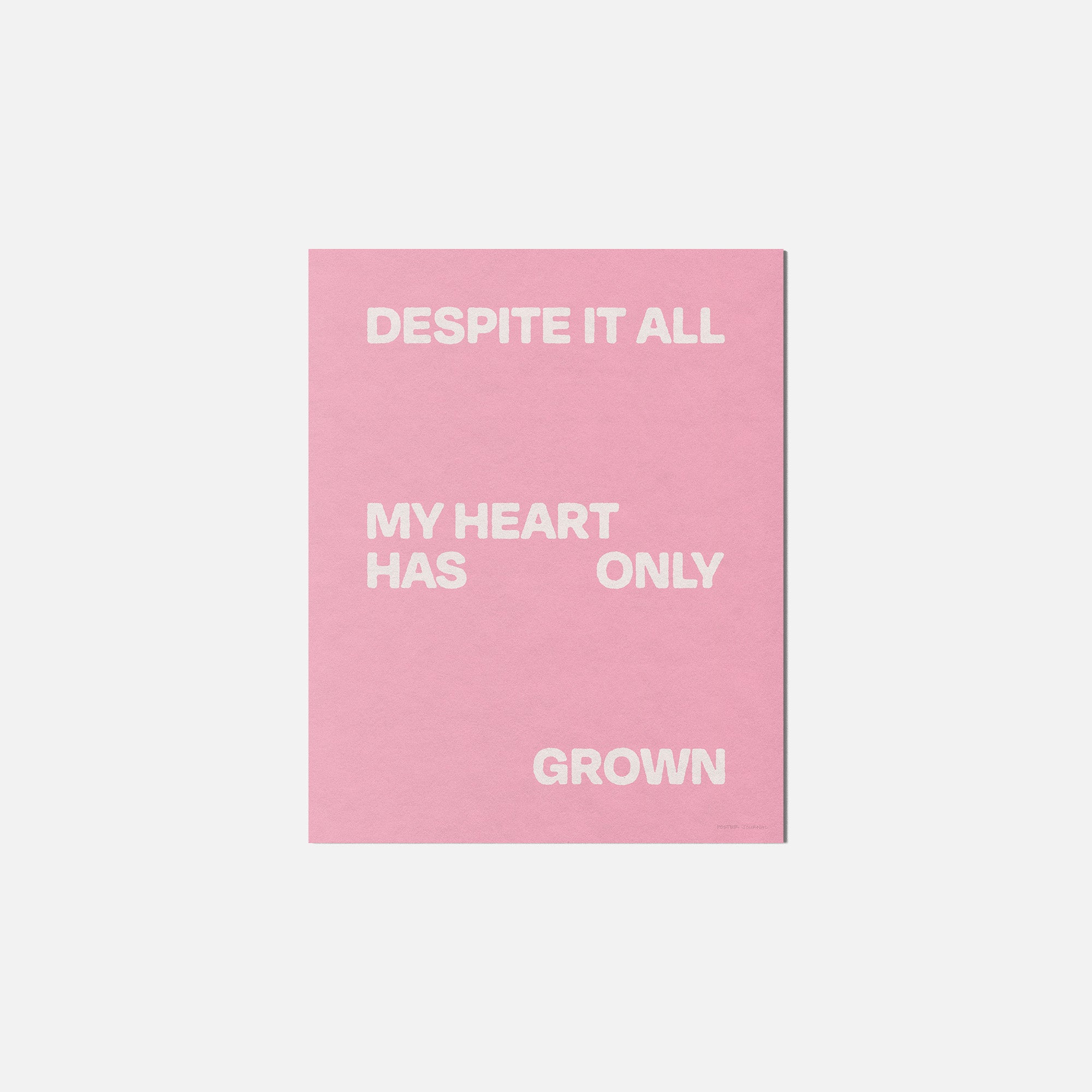 GROWN PRINT