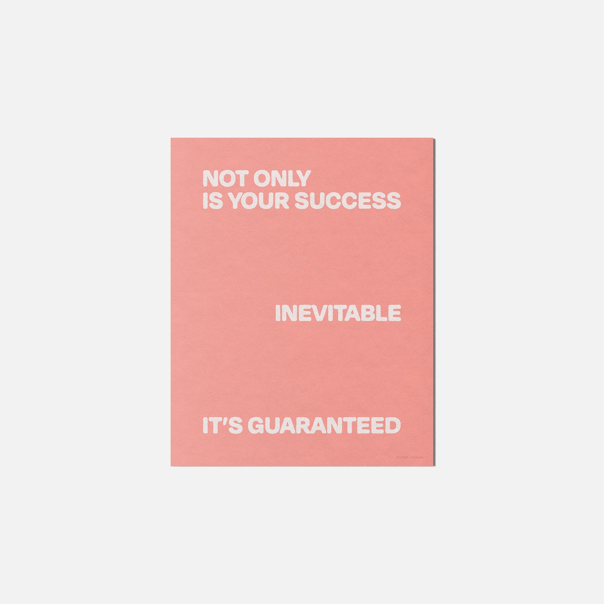 GUARANTEED PRINT