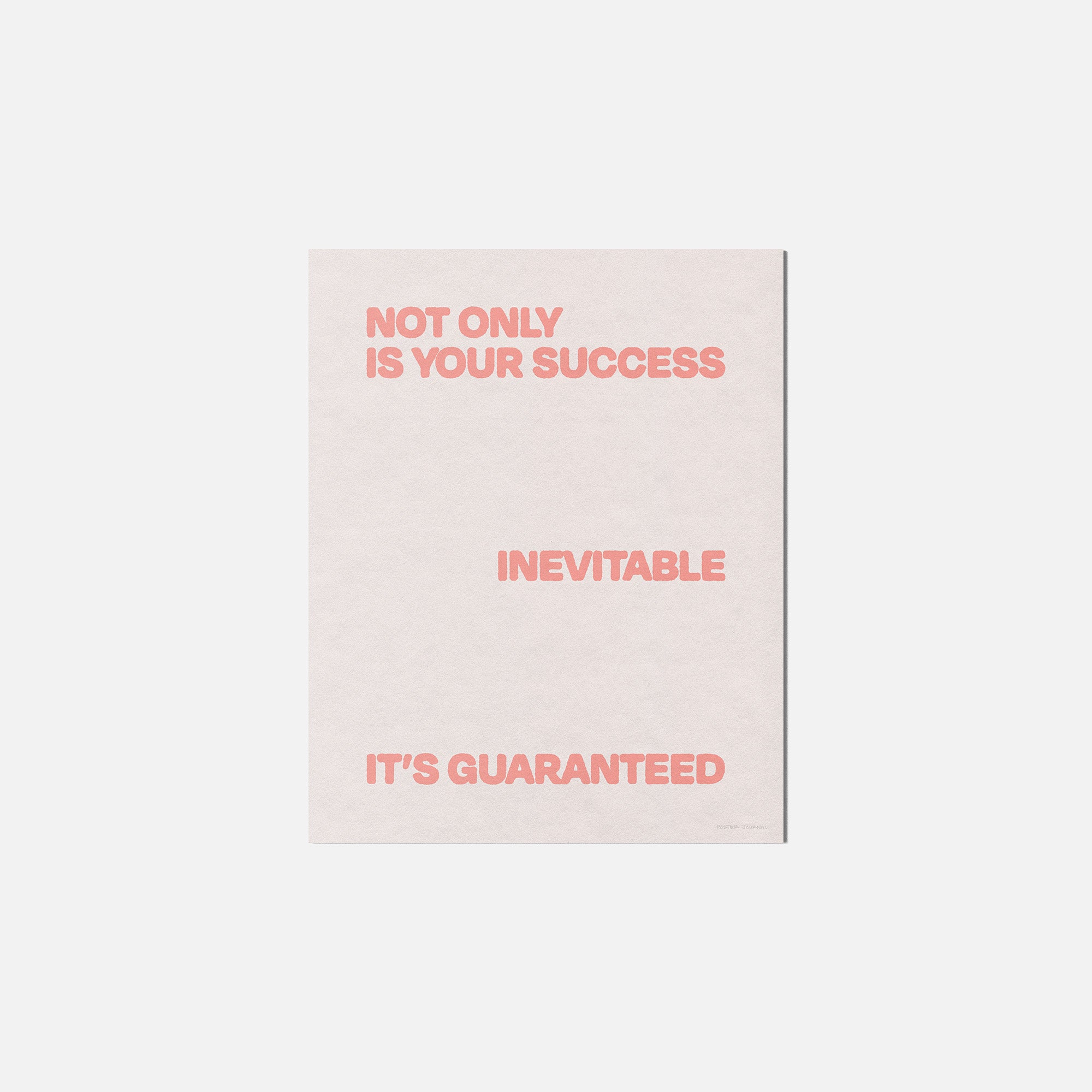 GUARANTEED PRINT