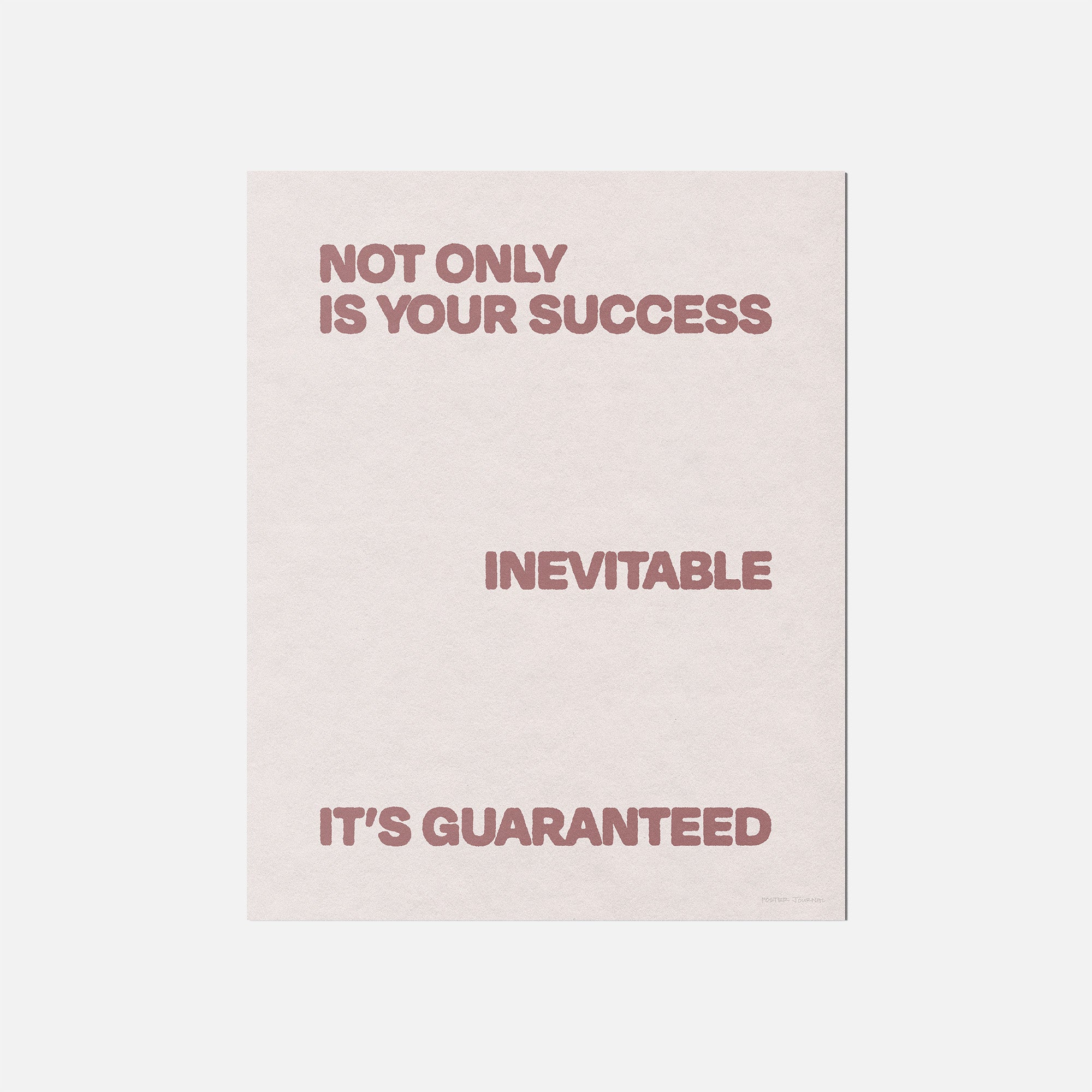 GUARANTEED PRINT