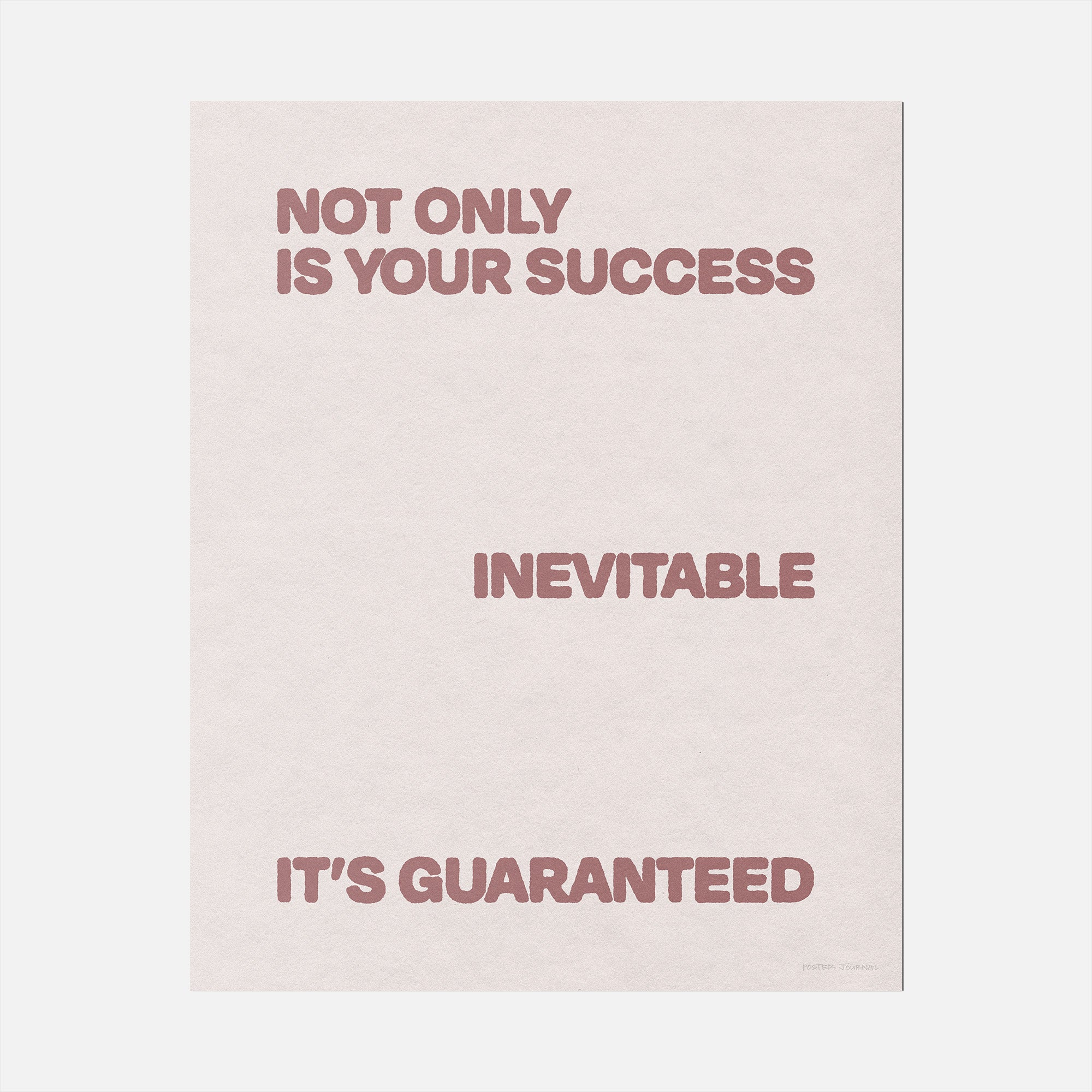 GUARANTEED PRINT