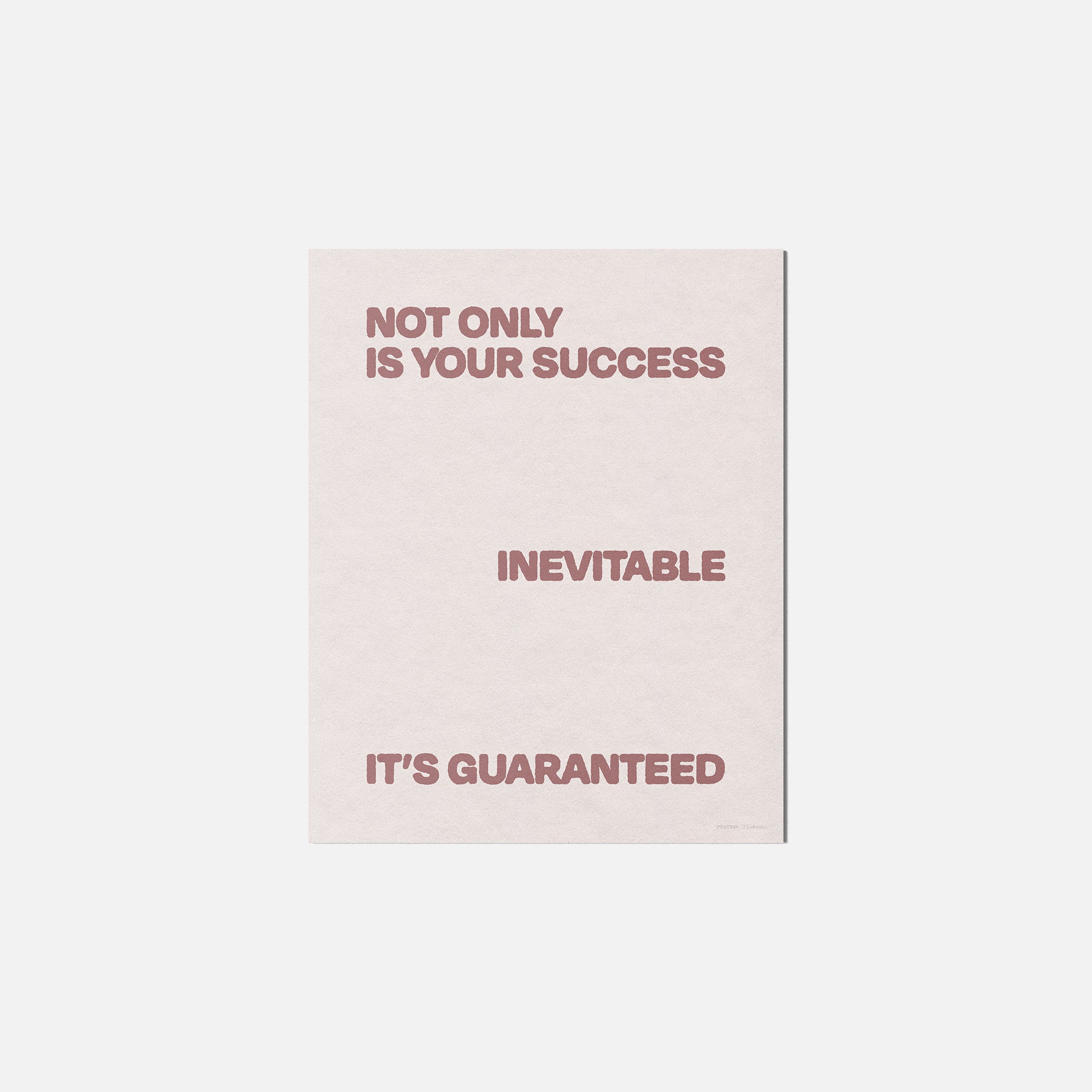 GUARANTEED PRINT
