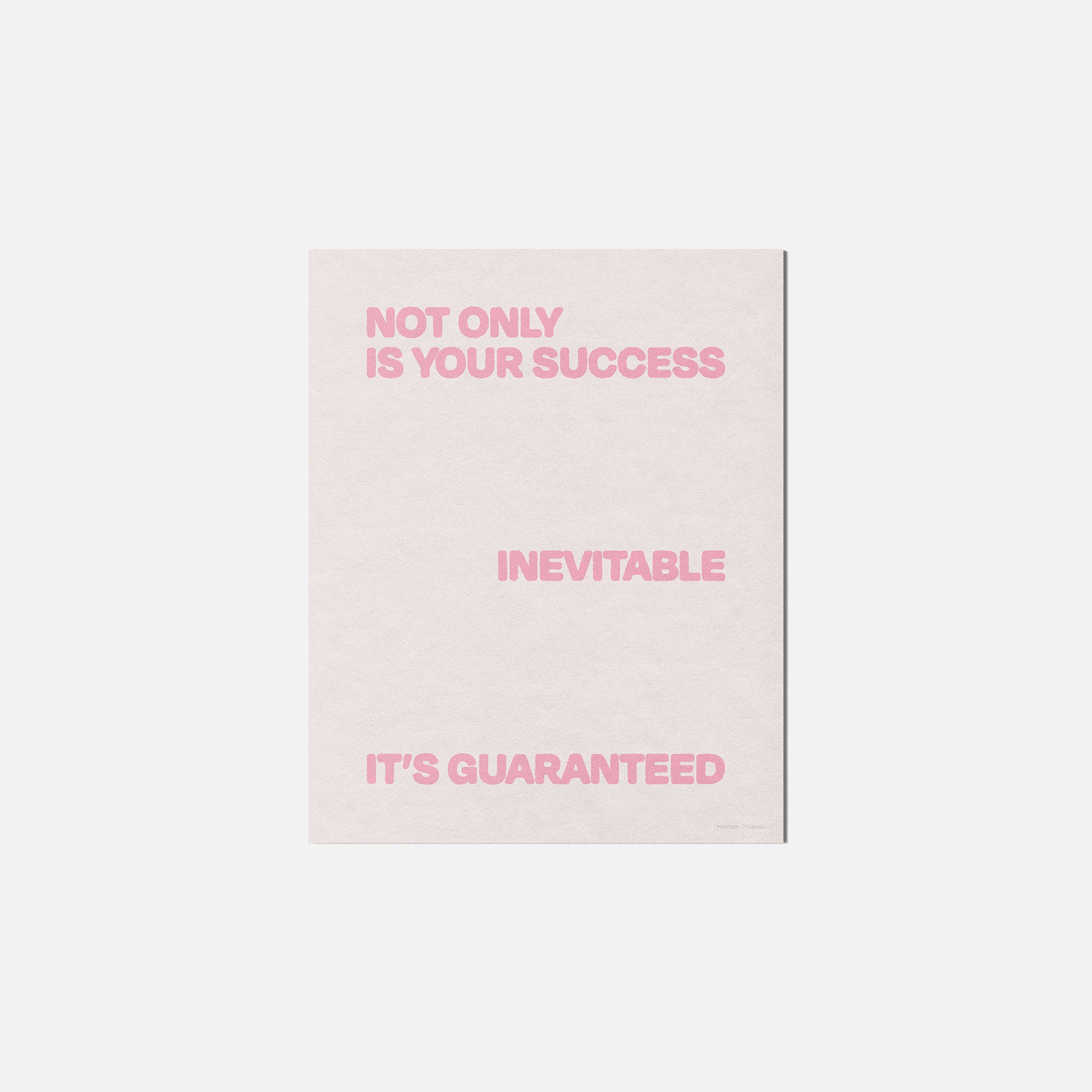GUARANTEED PRINT