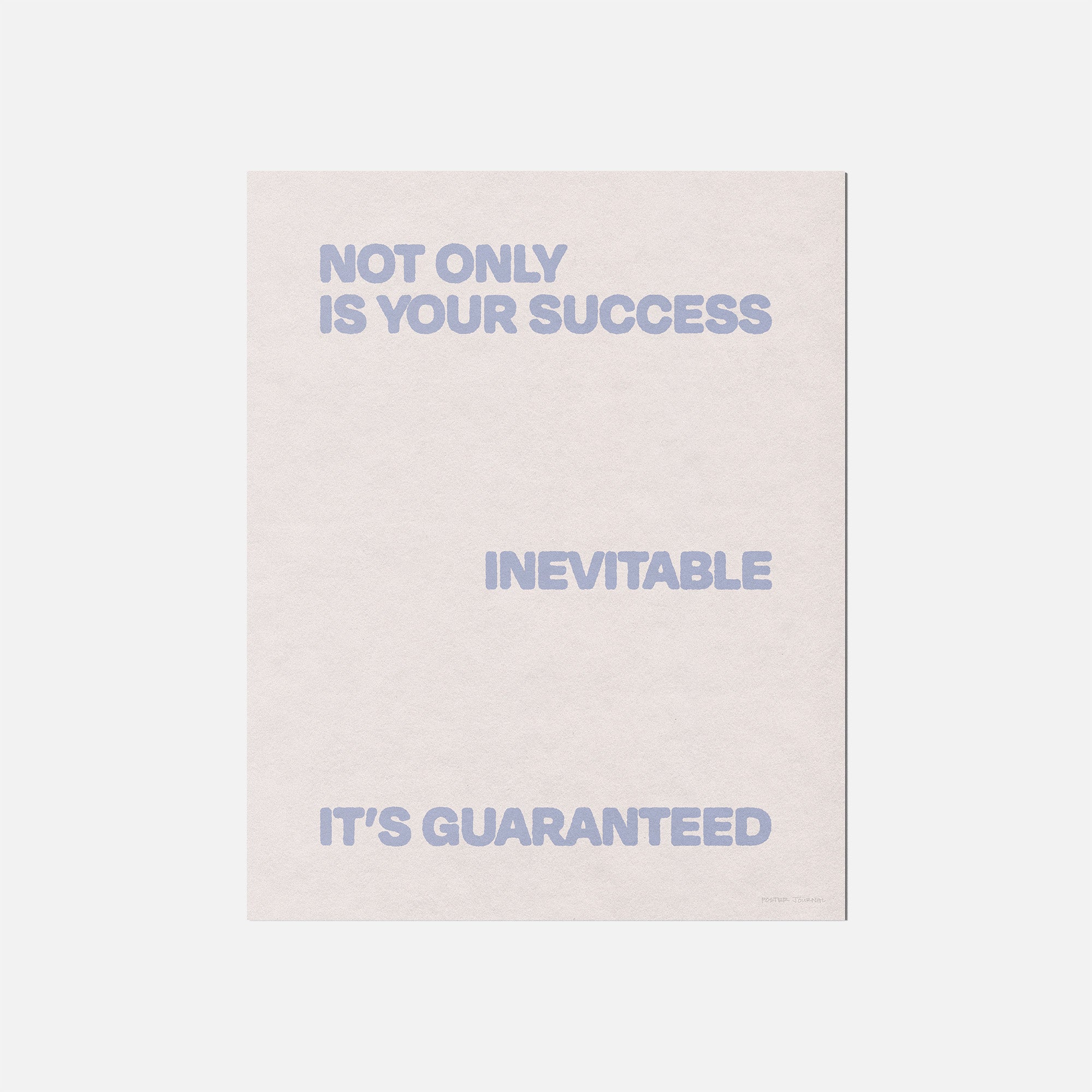 GUARANTEED PRINT