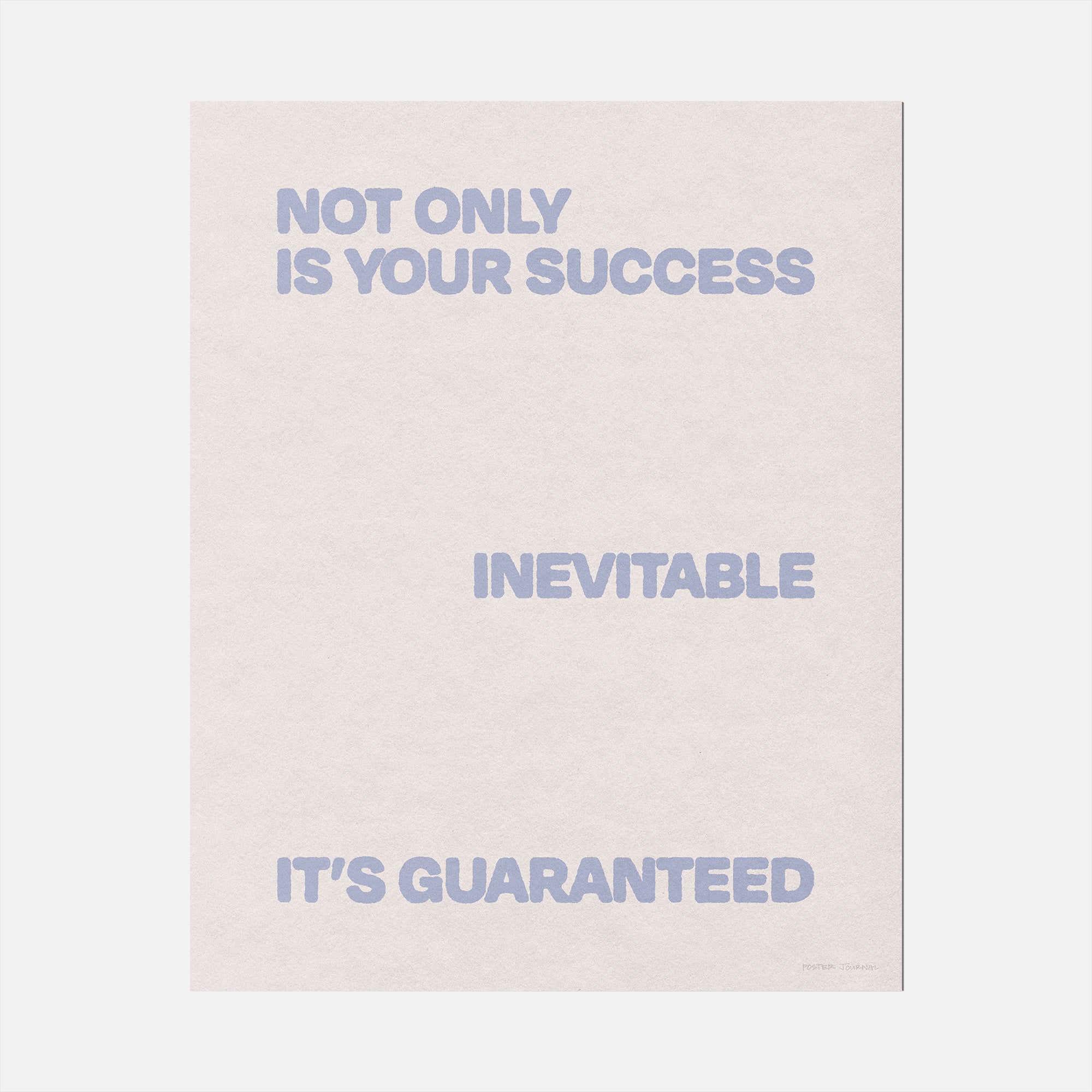 GUARANTEED PRINT