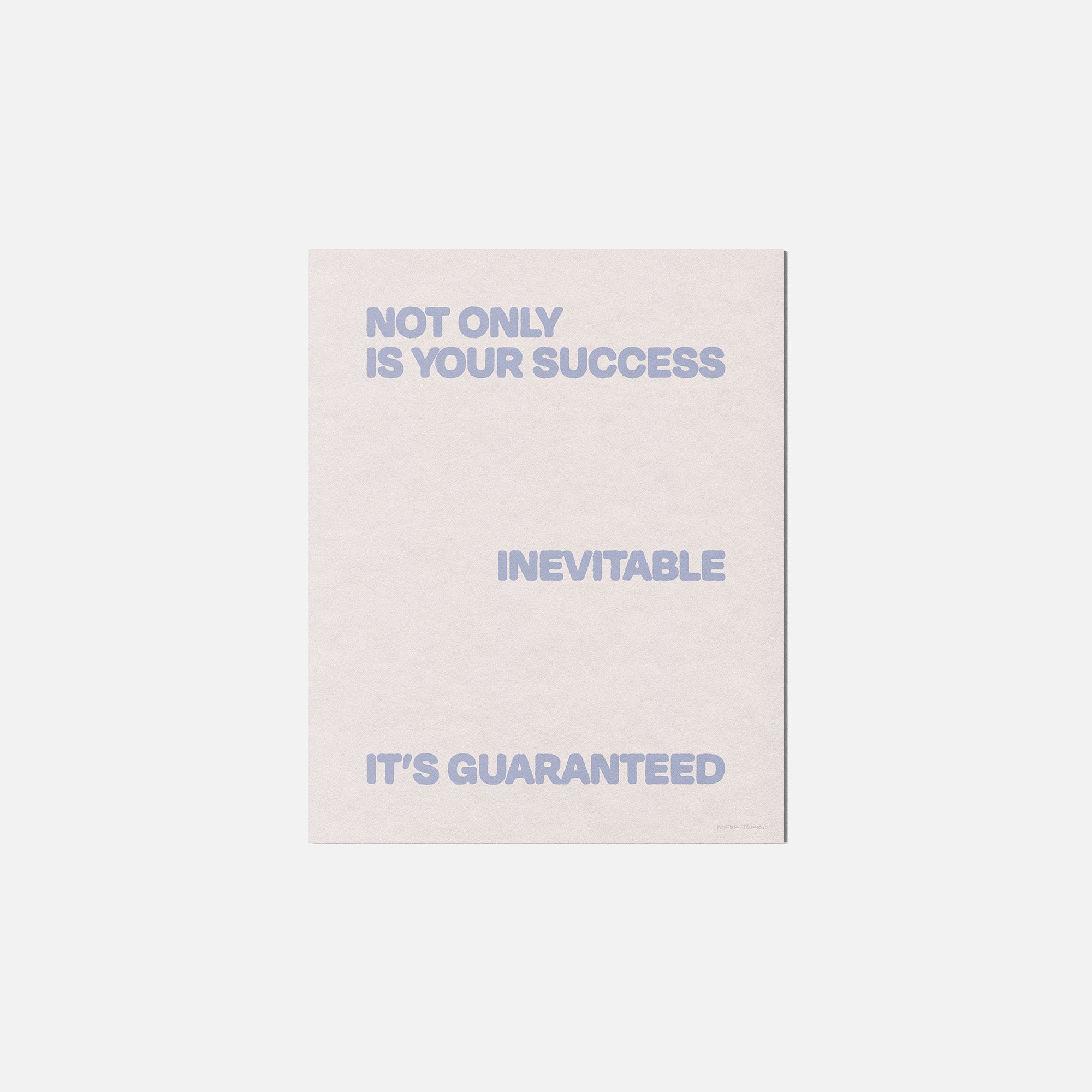 GUARANTEED PRINT