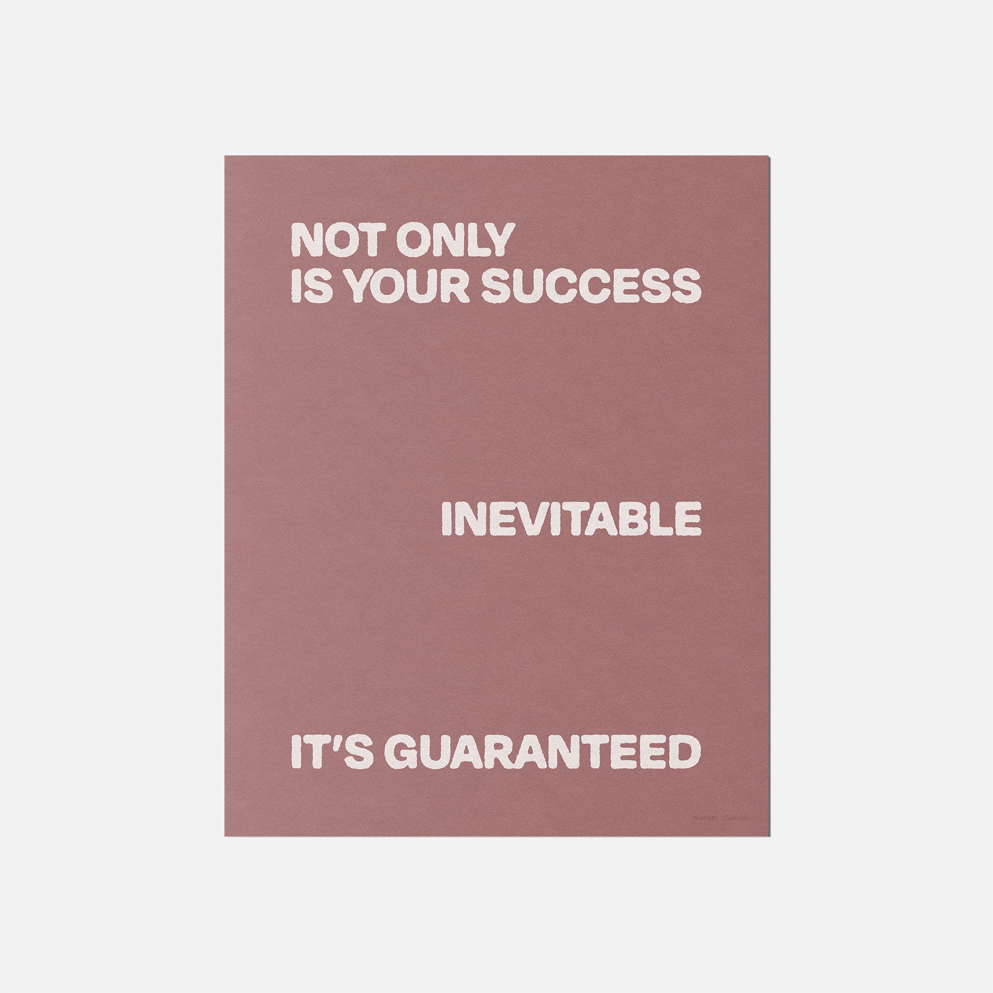 GUARANTEED PRINT