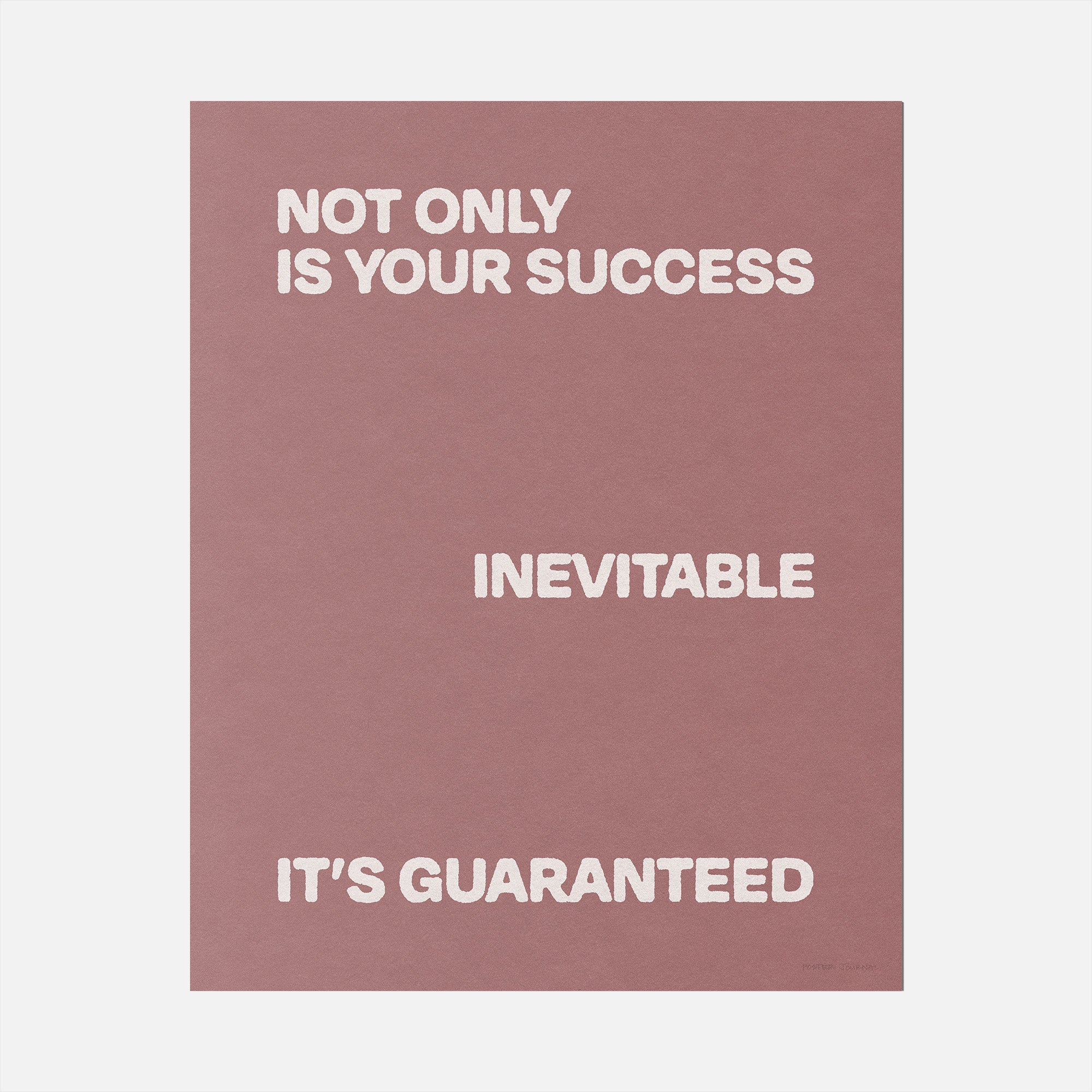 GUARANTEED PRINT