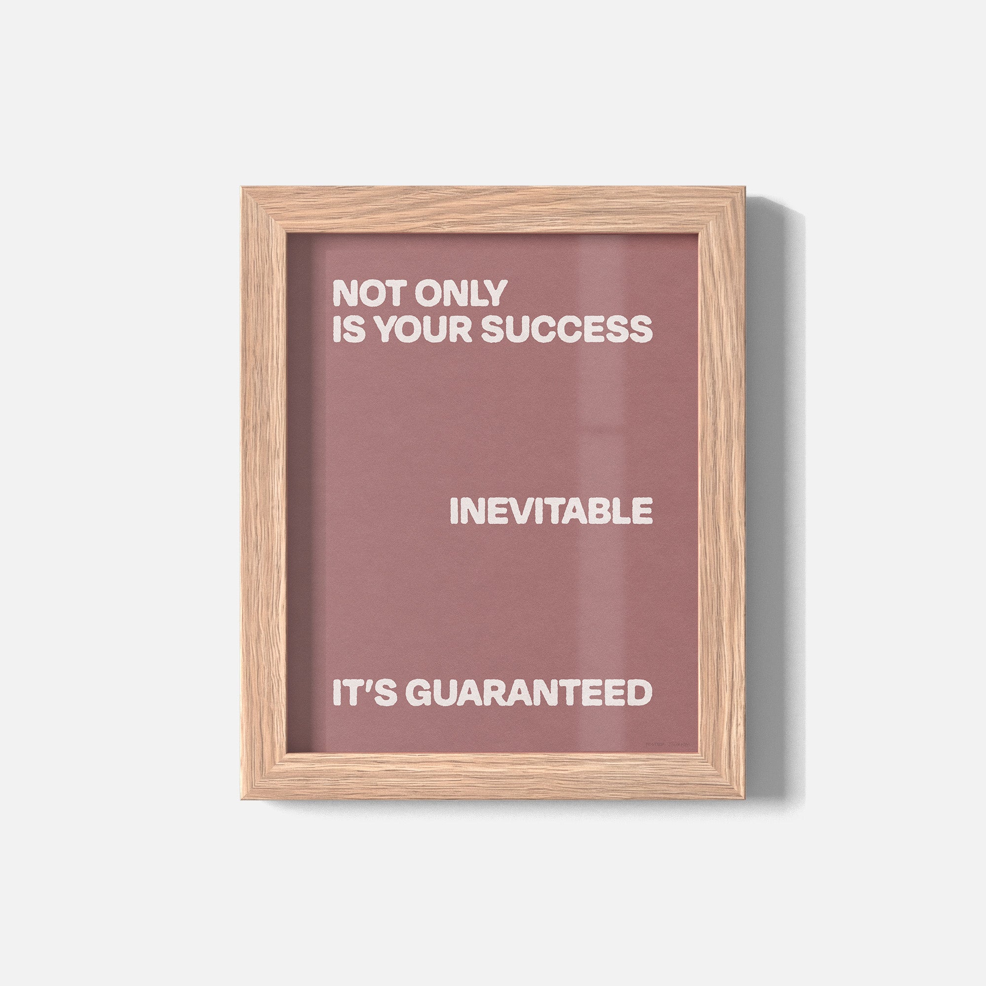 GUARANTEED PRINT
