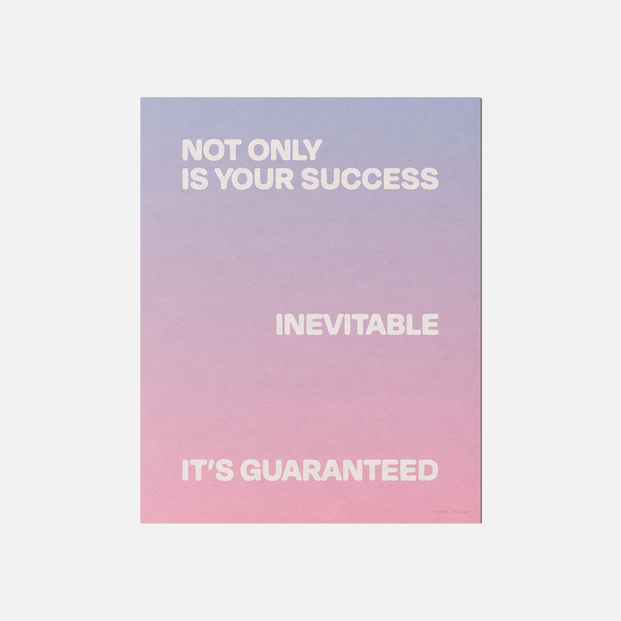 GUARANTEED PRINT